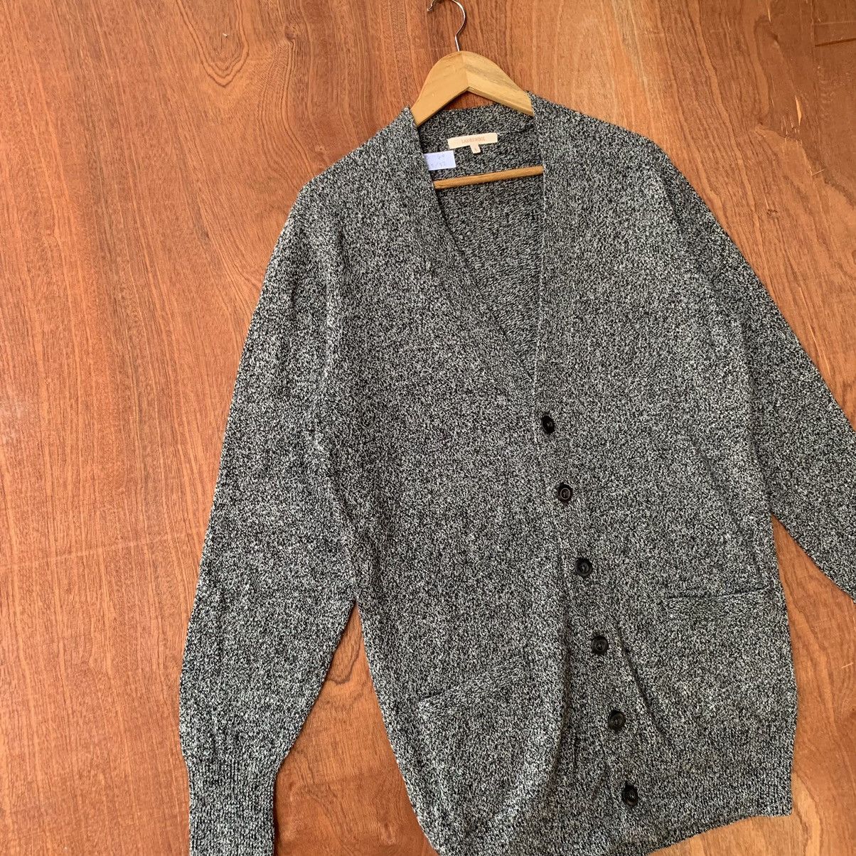 Aran Isles Knitwear × Christophe Lemaire Rare Uniqlo Lambswool Cardigan Jacket Size US L / EU 52-54 / 3 - 3 Thumbnail