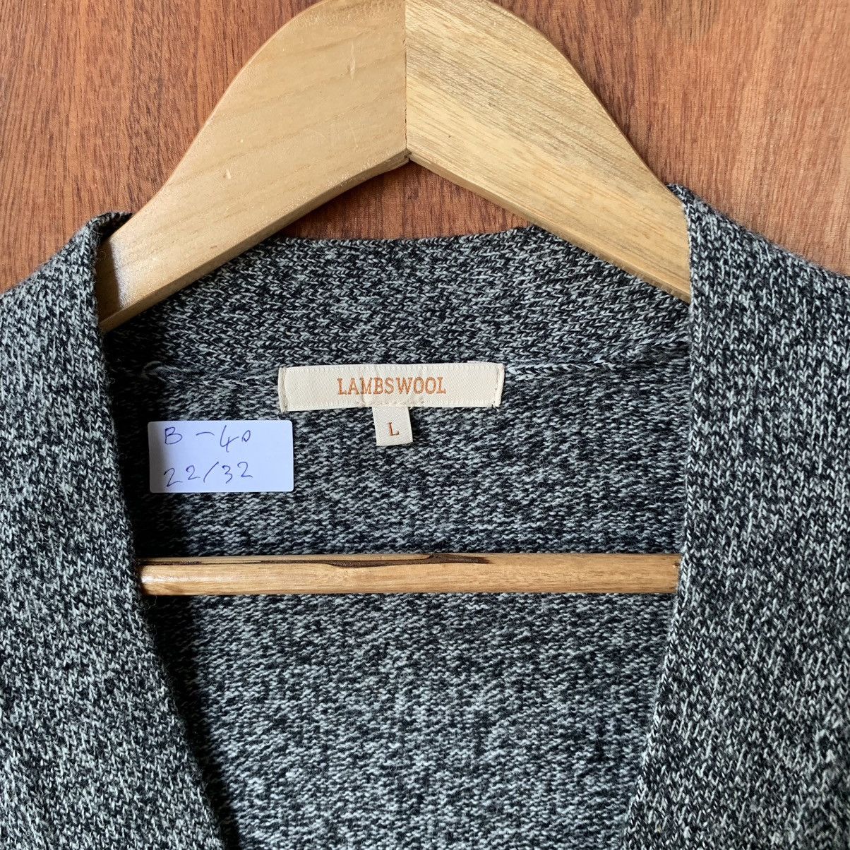Aran Isles Knitwear × Christophe Lemaire Rare Uniqlo Lambswool Cardigan Jacket Size US L / EU 52-54 / 3 - 7 Thumbnail