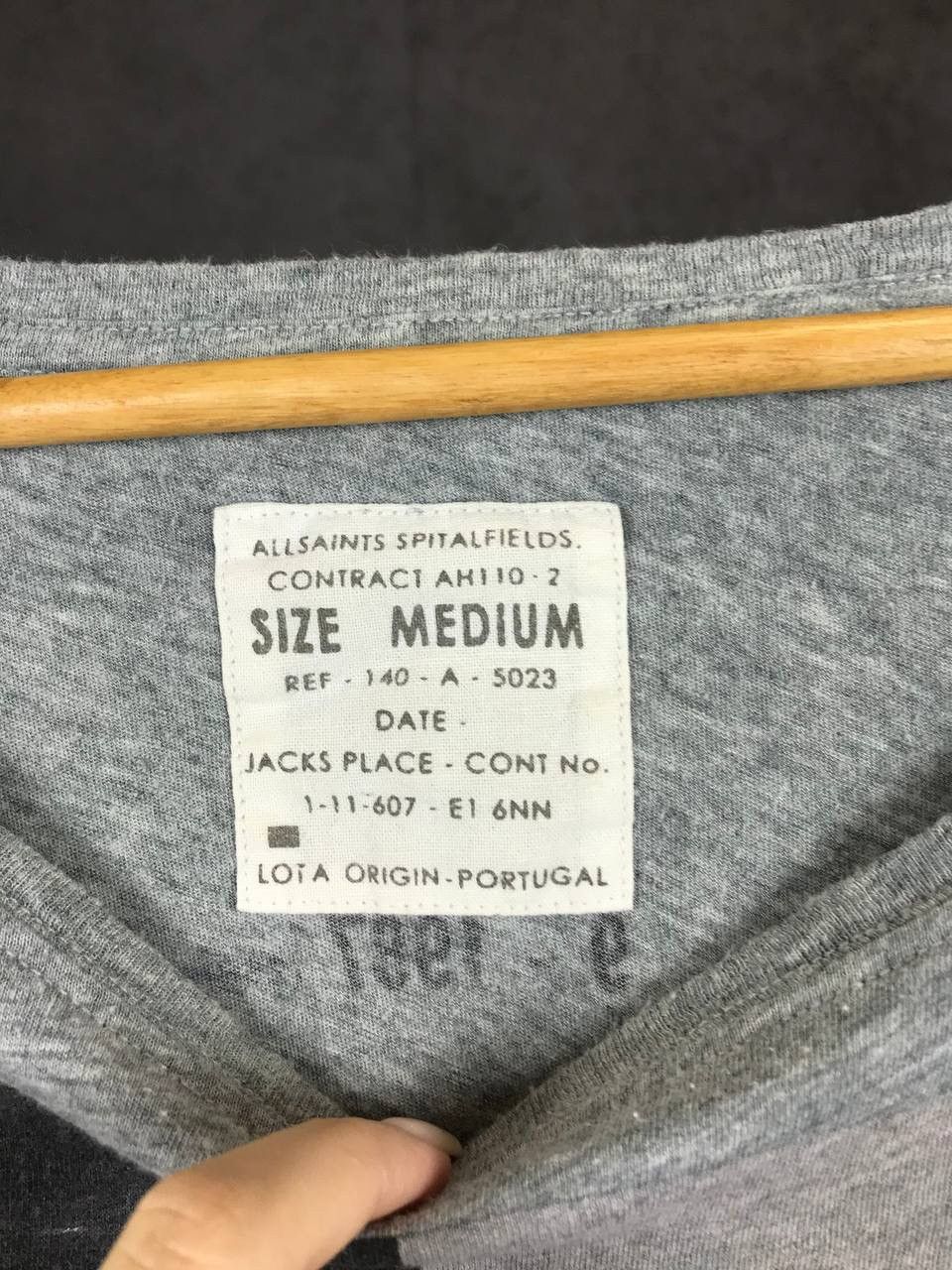Other Allsaints luxury streetwear art overprinted tee Size US M / EU 48-50 / 2 - 3 Thumbnail