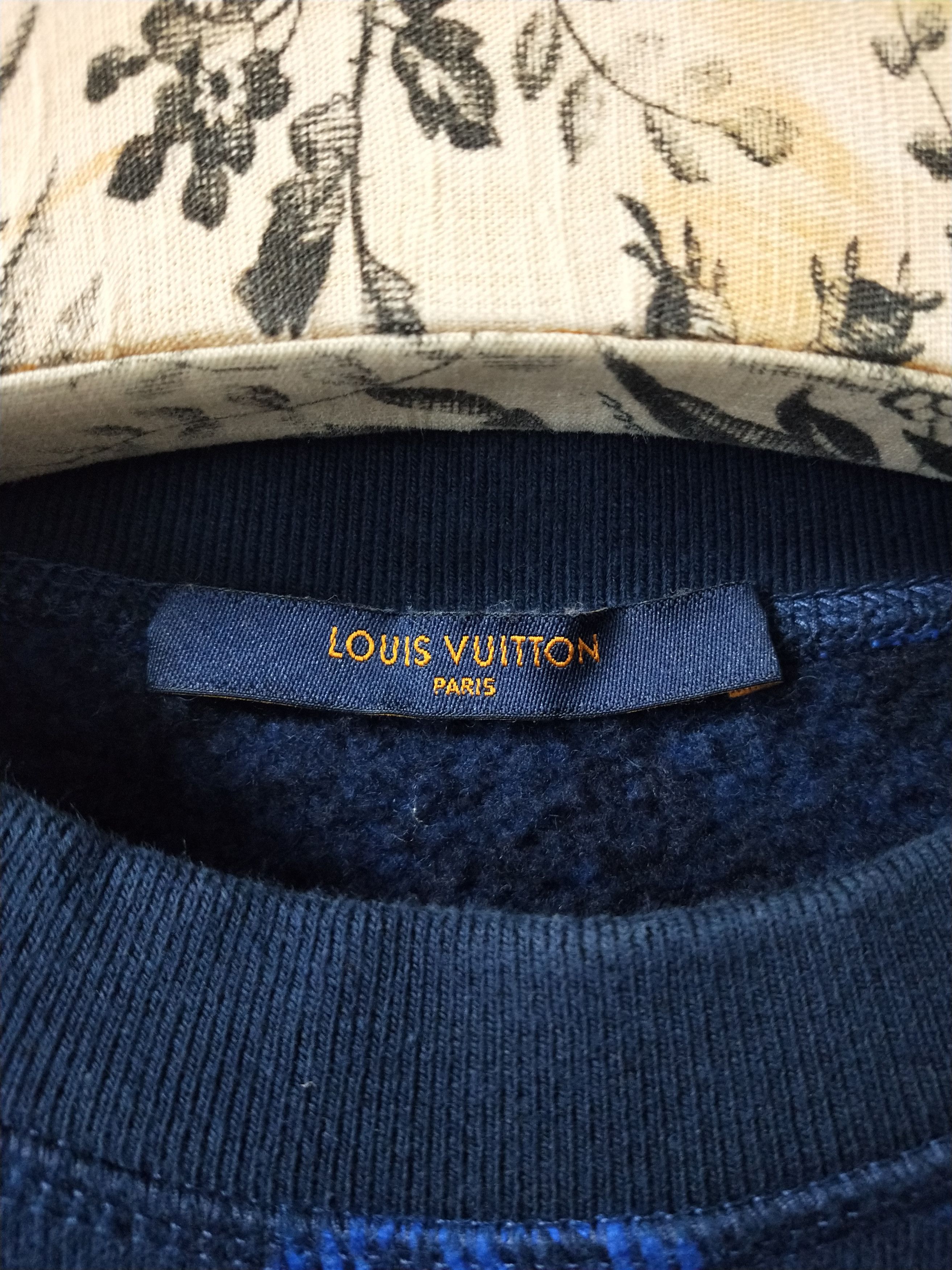 Louis Vuitton Monogram Jacquard Sweatshirt Size US L / EU 52-54 / 3 - 4 Thumbnail