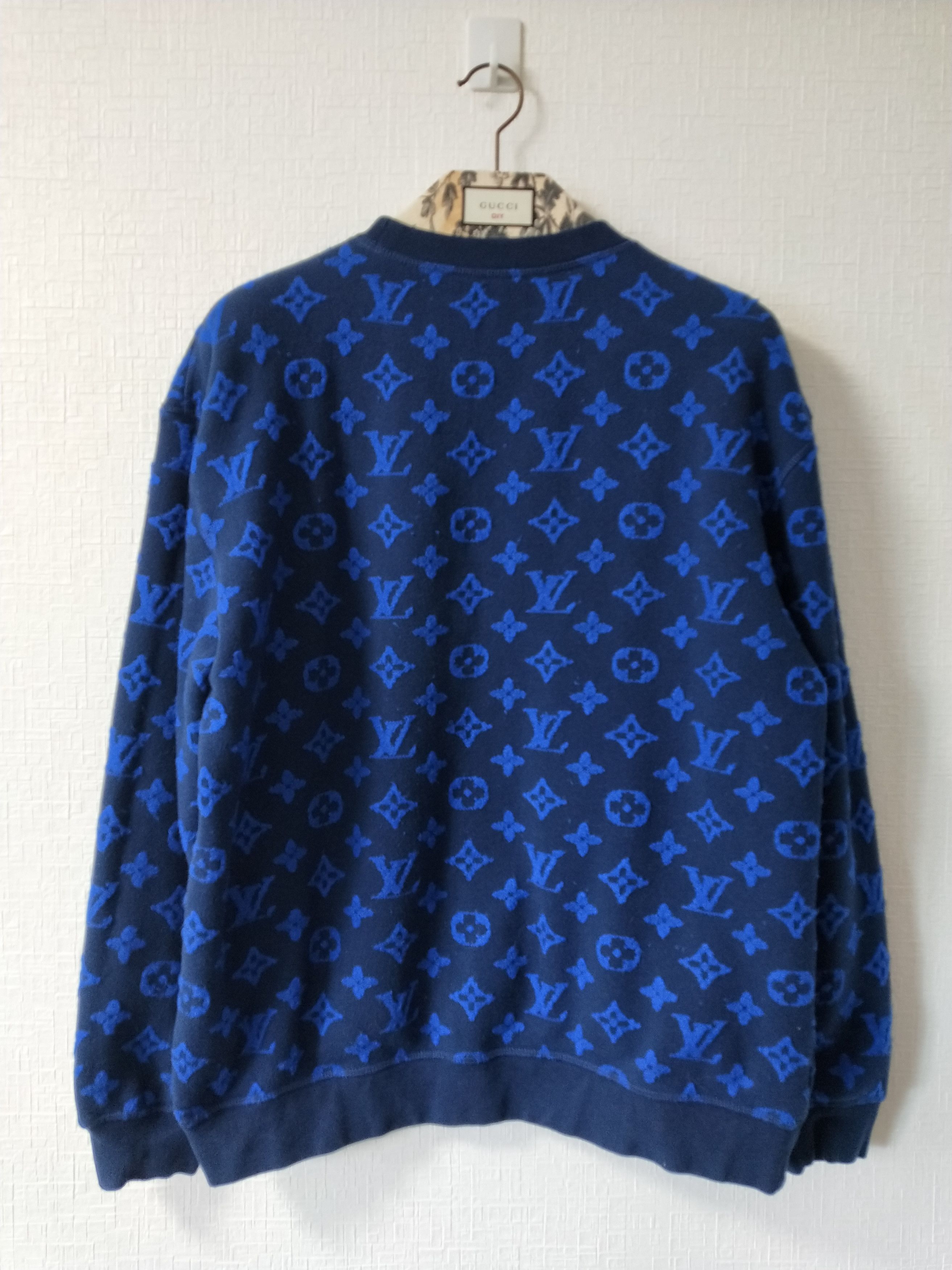 Louis Vuitton Monogram Jacquard Sweatshirt Size US L / EU 52-54 / 3 - 2 Thumbnail