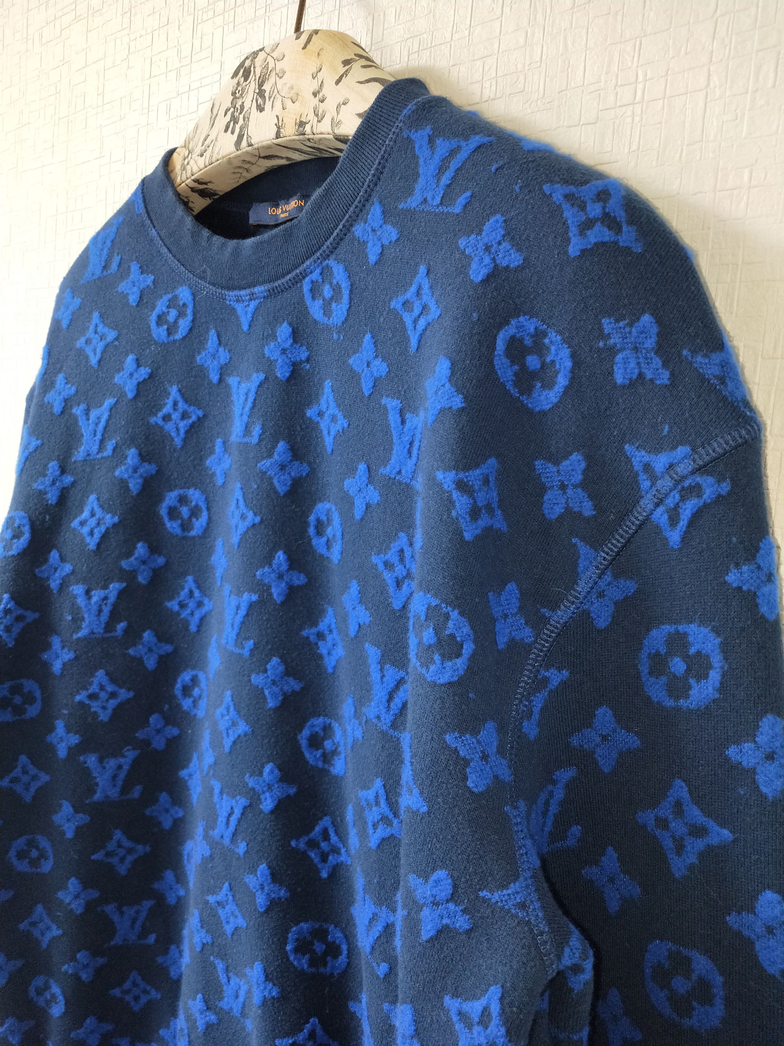 Louis Vuitton Monogram Jacquard Sweatshirt Size US L / EU 52-54 / 3 - 3 Thumbnail