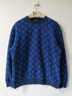 Knitwear & sweatshirt Louis Vuitton Blue size S International in