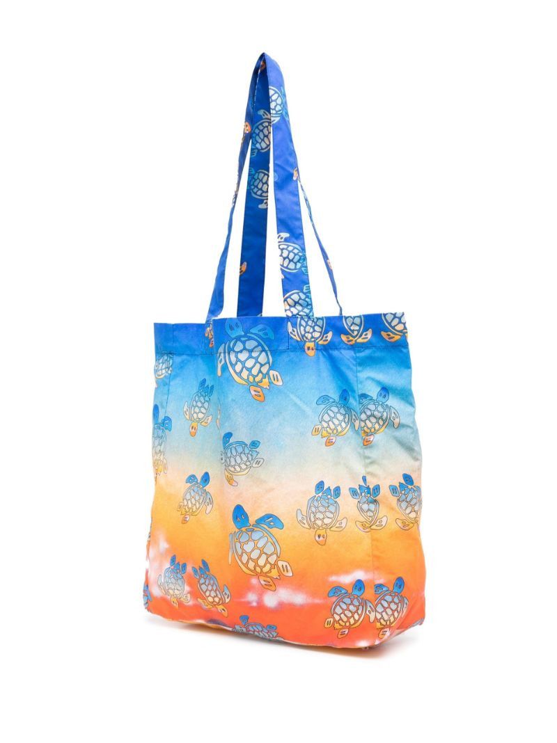 Blue Ronde Des Tortues Sunset Tote Bag