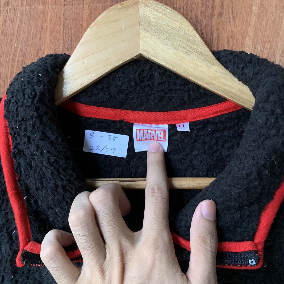 Mad Engine × Marvel Comics Vintage Marvel fleece jacket Size US L / EU 52-54 / 3 - 5 Thumbnail