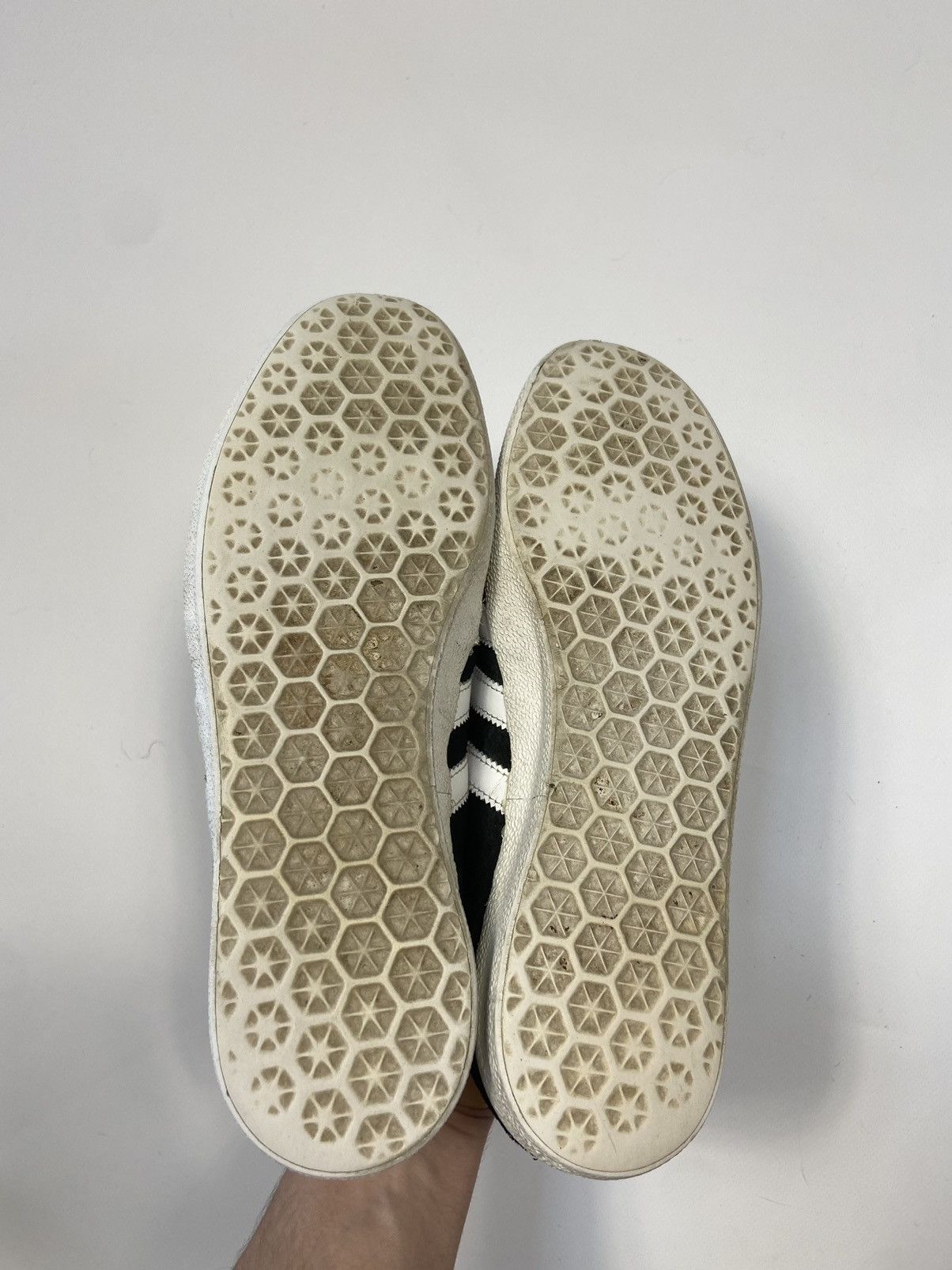 Adidas Adidas gazelle sneakers Streetwear leather hype rare VTg Y2K Size US 8.5 / EU 41-42 - 6 Thumbnail