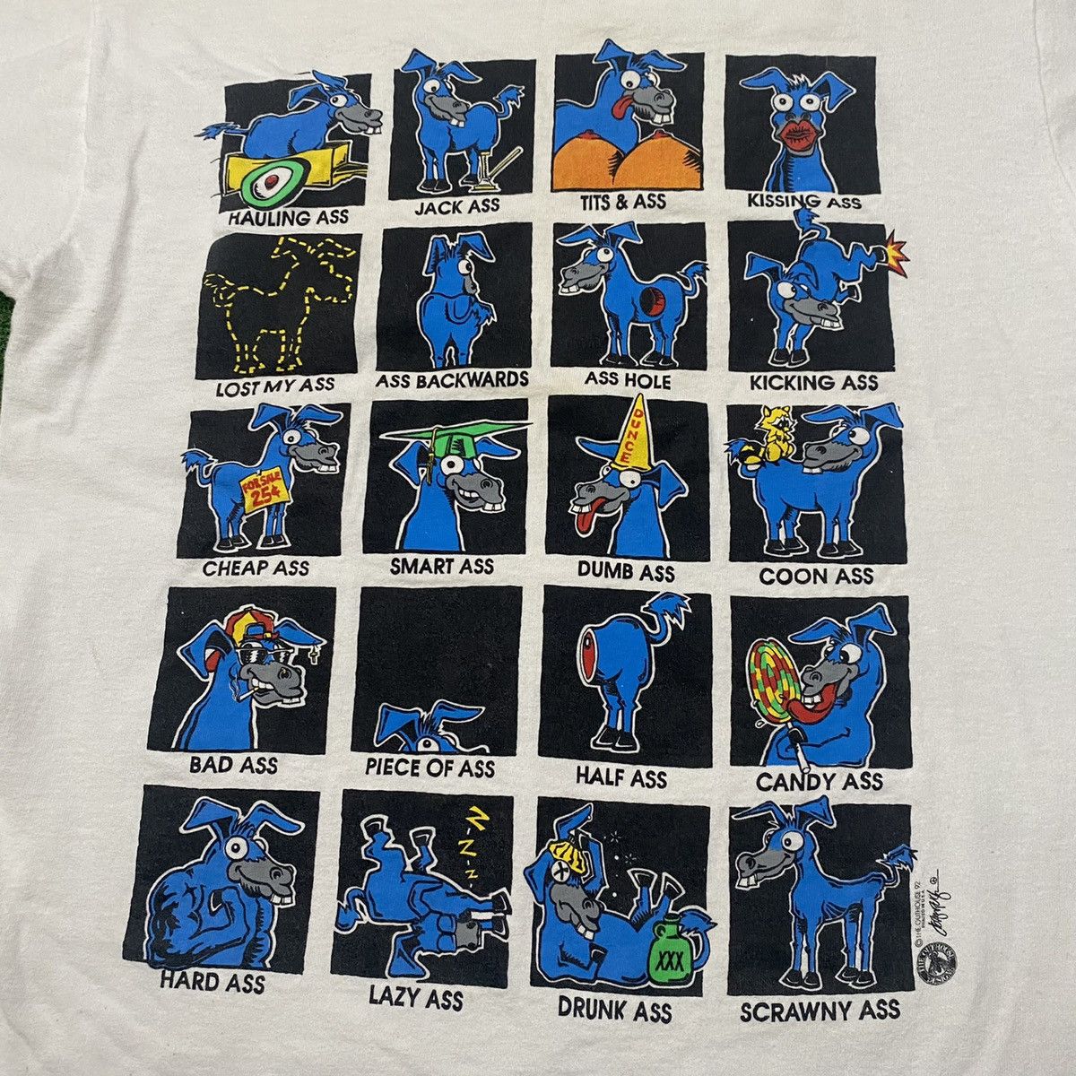 Vintage Vintage Donkey Ass Tee Size US L / EU 52-54 / 3 - 2 Thumbnail