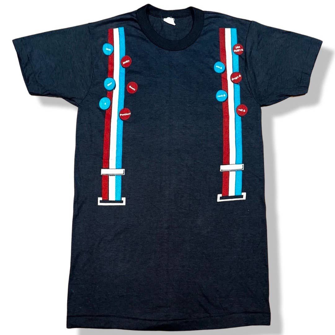 Vintage Vintage 1970’s Ian Dury and The Blockheads Band Tee Size M ...