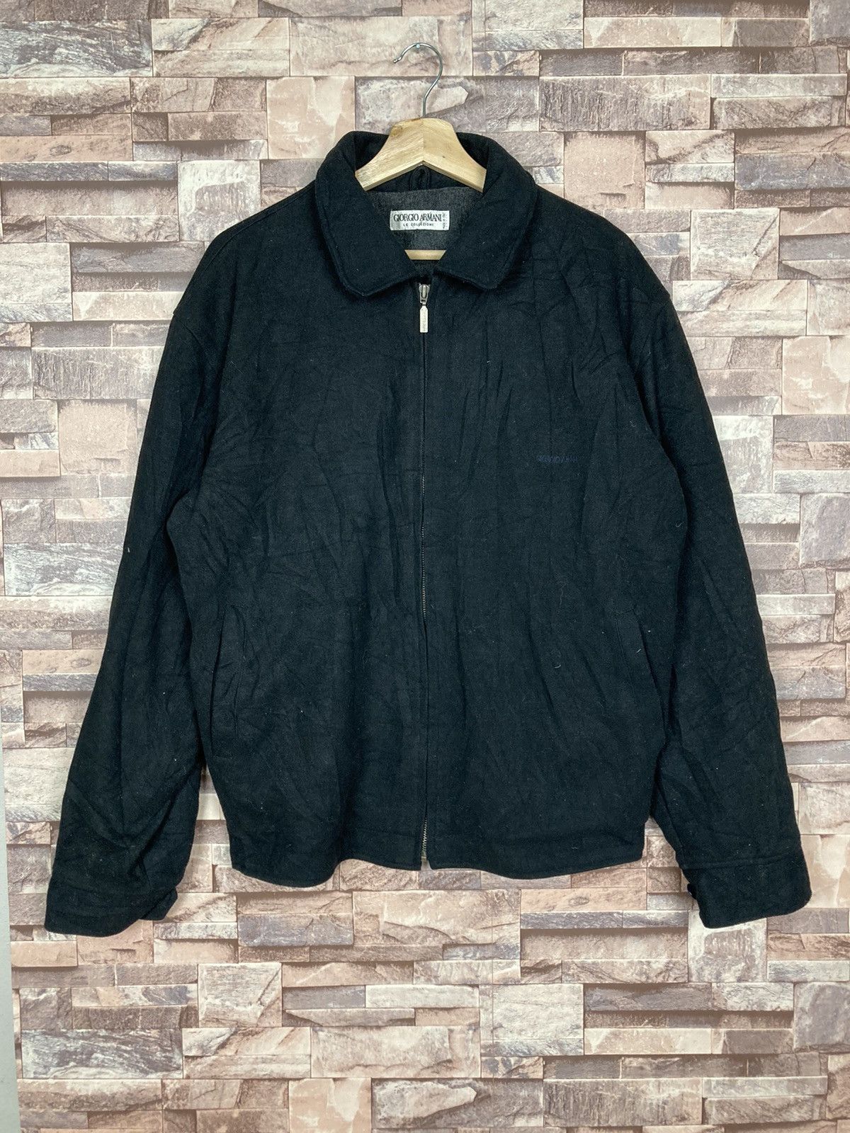 Giorgio Armani Giorgio Armani Le Collezioni Zipper Jacket Size US XXL / EU 58 / 5 - 1 Thumbnail