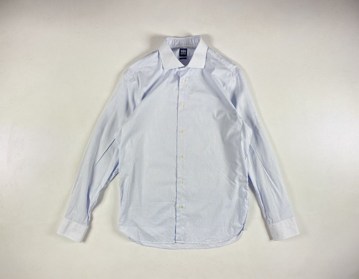 Boggi Boggi Milano Striped Shirt Long Sleeve Size US L / EU 52-54 / 3 - 1 Thumbnail