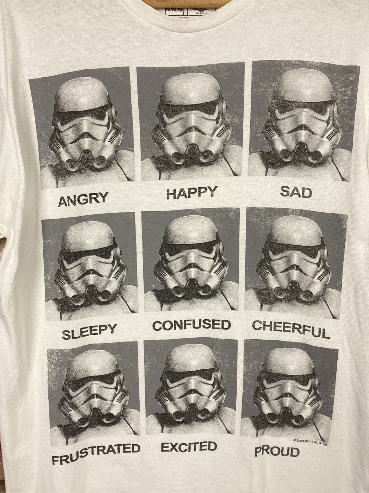 Star Wars Star Wars Stormtroopers Emotional Face#T13-2 Size US M / EU 48-50 / 2 - 4 Thumbnail