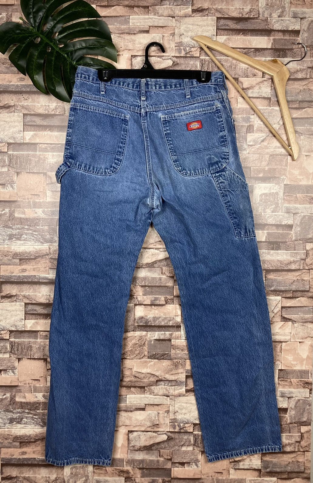 20471120 × Dickies Dickies Carpenter Blue Denim Jeans Size US 34 / EU 50 - 2 Thumbnail