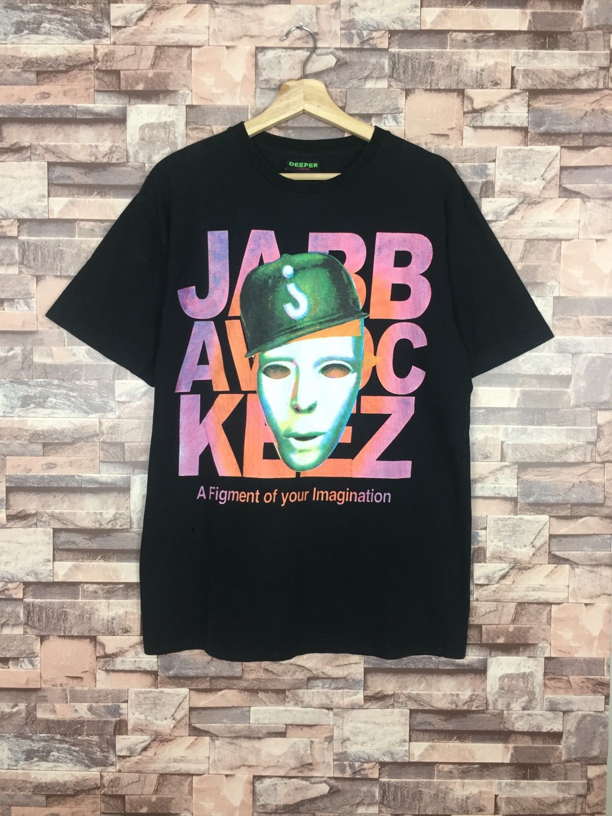 Band Tees × Rap Tees Jabbawockeez Mask Hip Hop Dance Tee #T4-47 Size US L / EU 52-54 / 3 - 1 Thumbnail