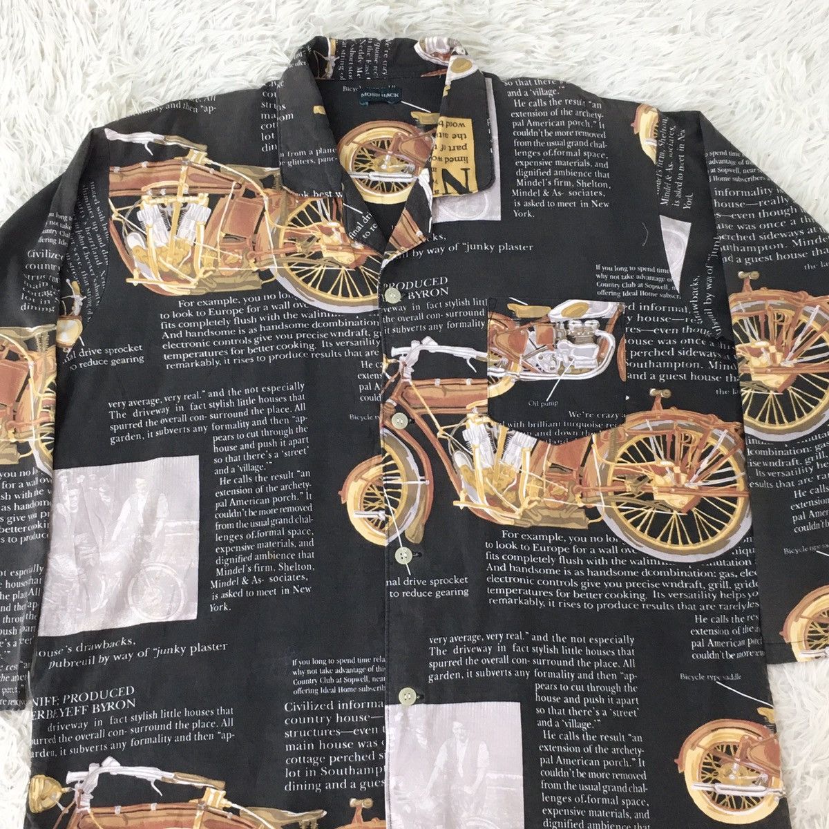 Vintage Vintage All Over Print Cotton Pyjama Size US L / EU 52-54 / 3 - 4 Thumbnail