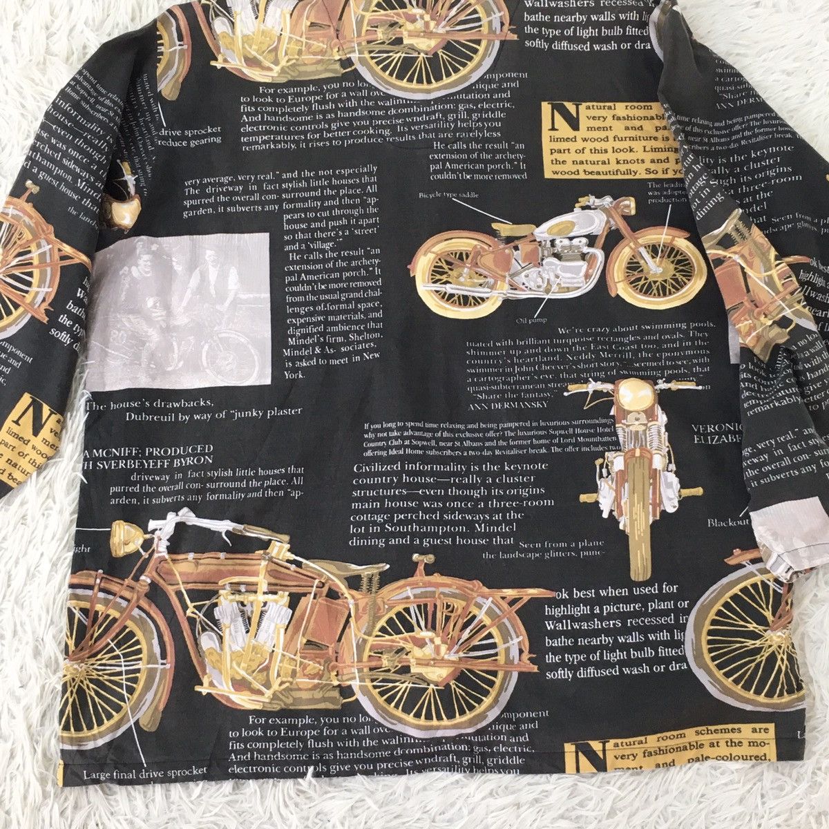 Vintage Vintage All Over Print Cotton Pyjama Size US L / EU 52-54 / 3 - 6 Thumbnail