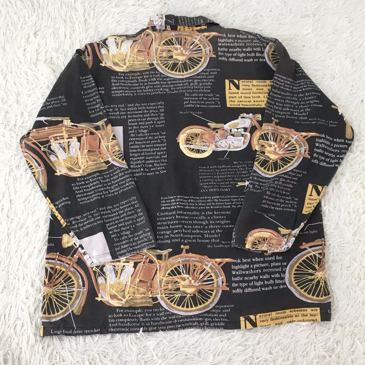 Vintage Vintage All Over Print Cotton Pyjama Size US L / EU 52-54 / 3 - 5 Thumbnail