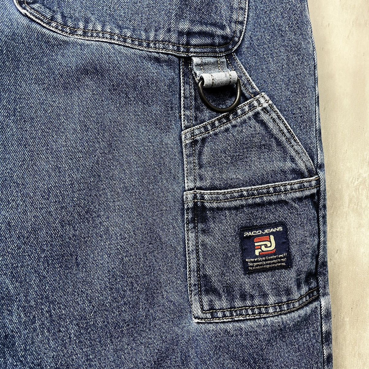 Vintage Vintage 90s PACO Jeans Wide Leg Baggy Skate 32X32 (31X31) Size US 32 / EU 48 - 3 Thumbnail