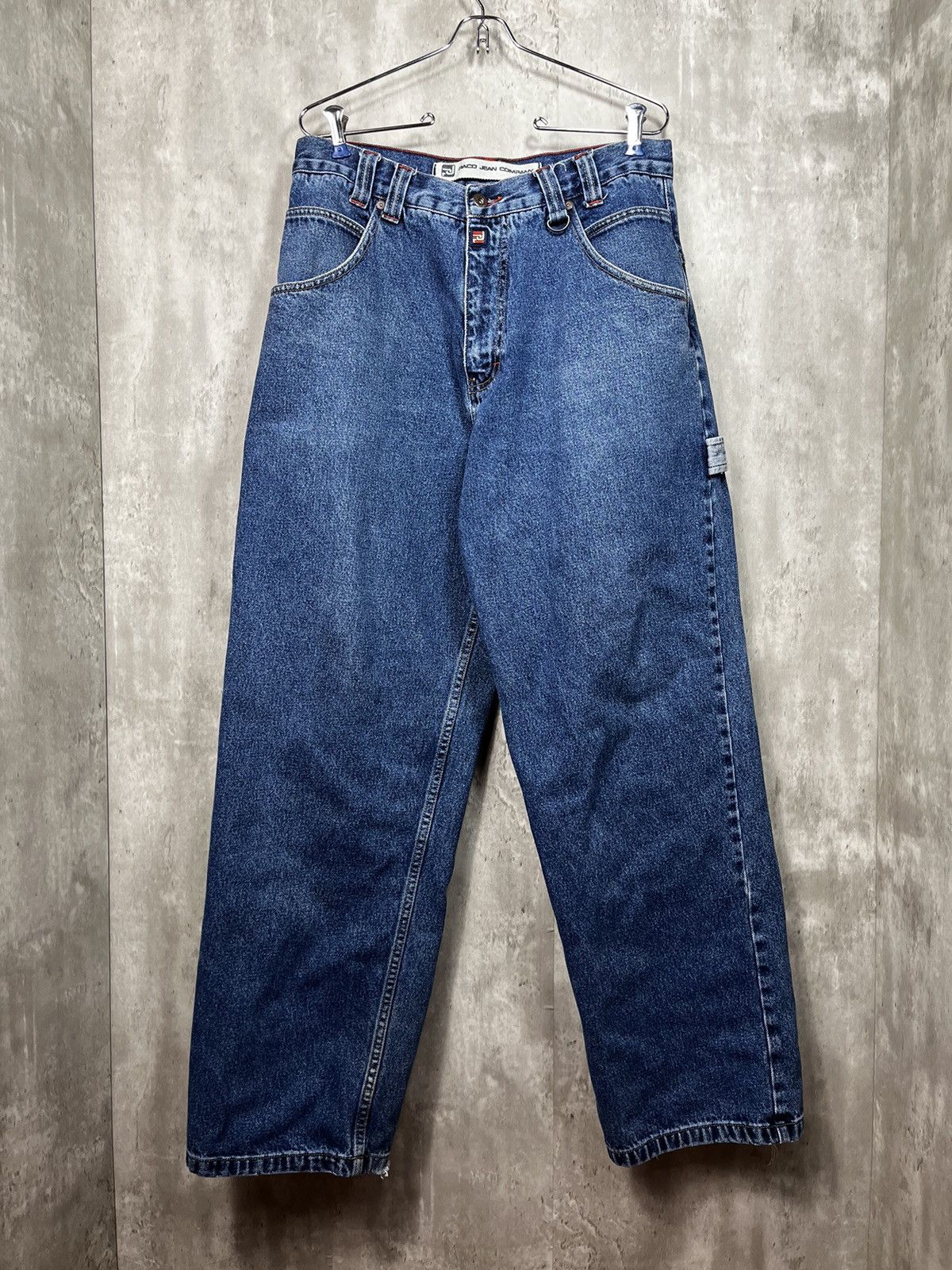 Vintage Vintage 90s PACO Jeans Wide Leg Baggy Skate 32X32 (31X31) Size US 32 / EU 48 - 8 Thumbnail