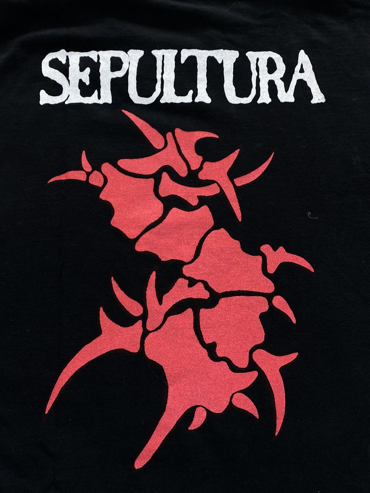 Band Tees × Vintage Vintage Sepultura Brazil rock band t-shirt Size US L / EU 52-54 / 3 - 16 Thumbnail