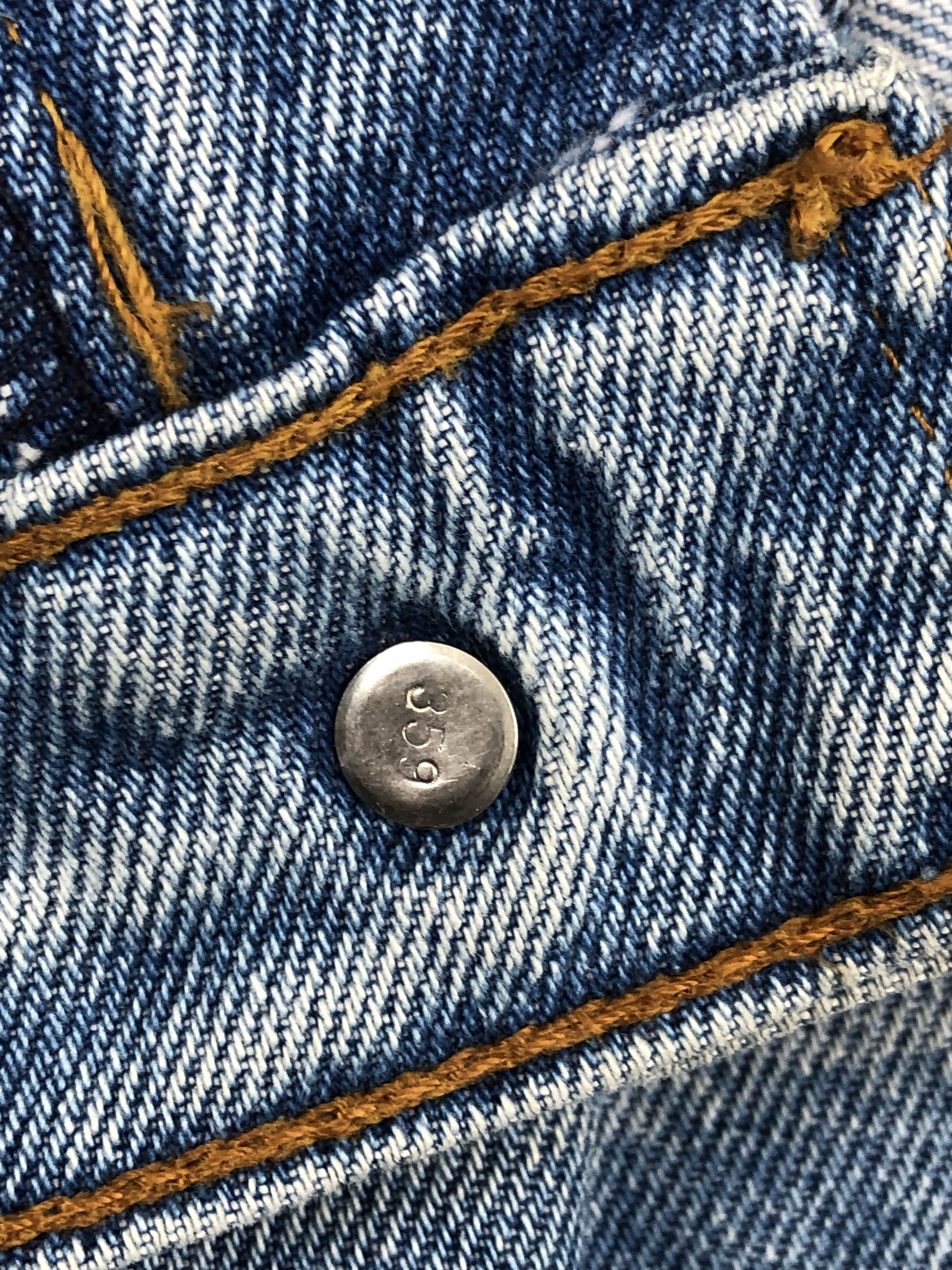 Levi's Vintage Levis 505 Light Wash Denim DPP0132 Size US 34 / EU 50 - 10 Thumbnail