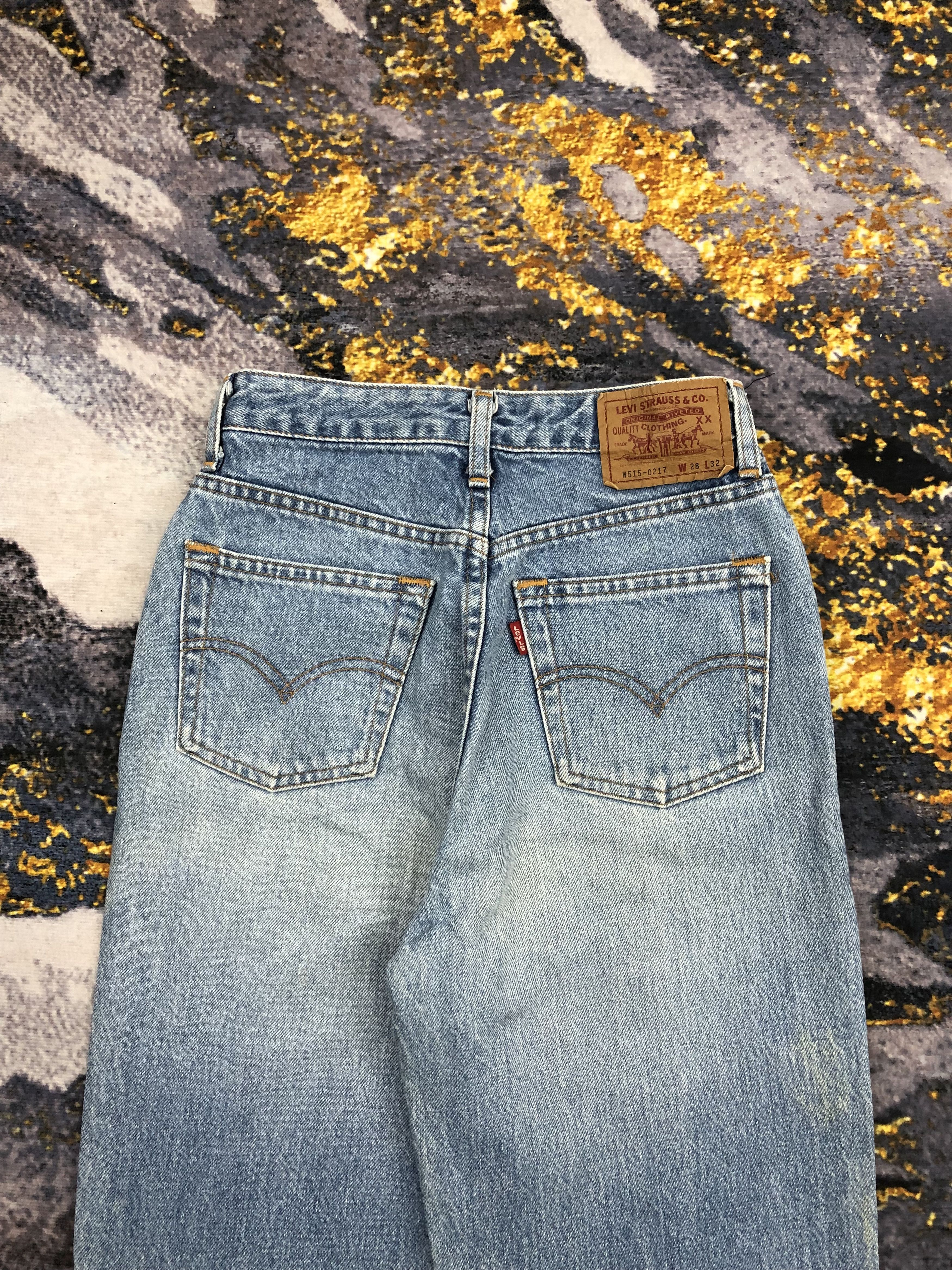 Levi's Vintage 90s Levis 515 Light Wash Jeans DPP0133 Size US 26 / EU 42 - 4 Thumbnail
