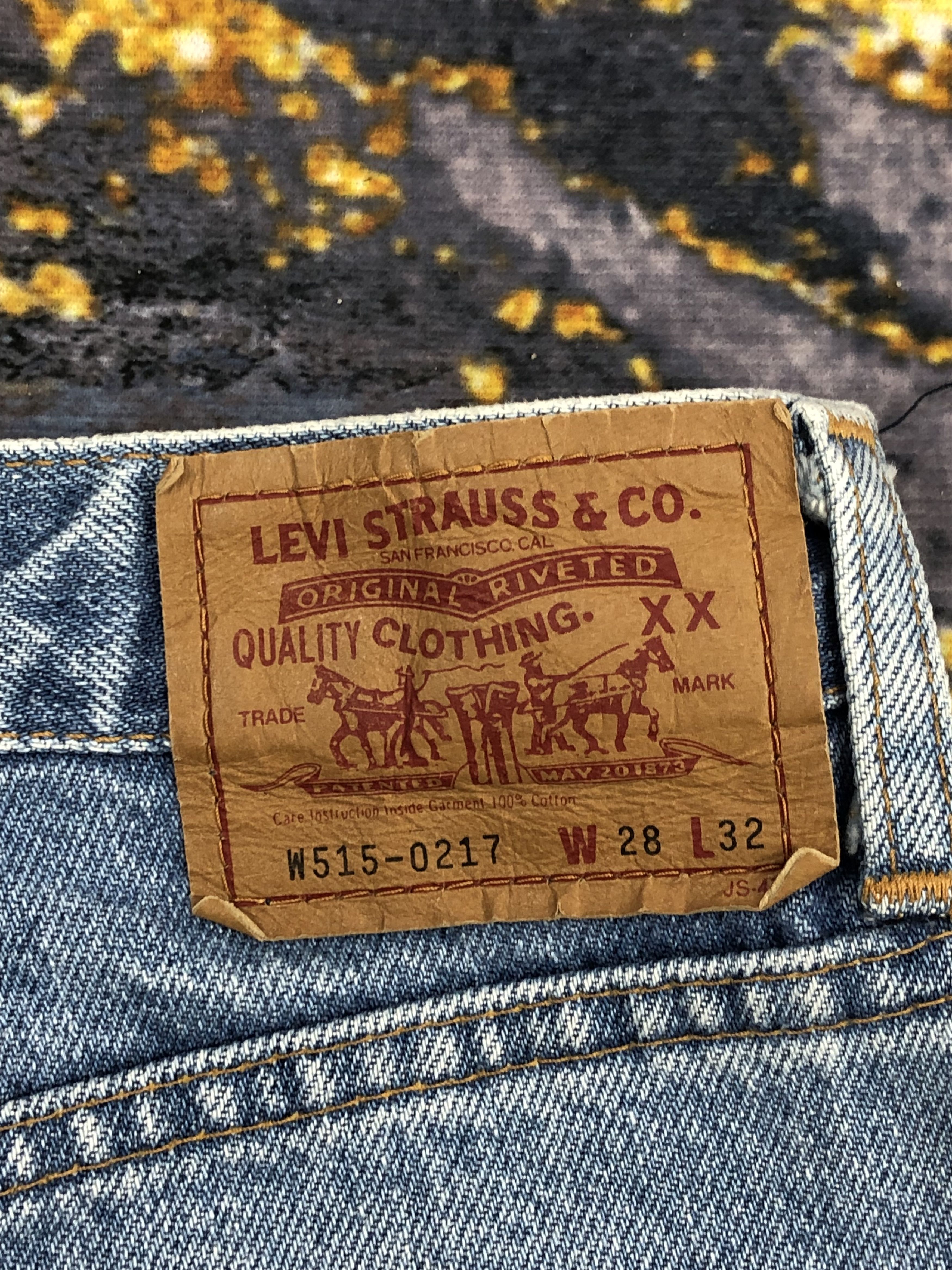 Levi's Vintage 90s Levis 515 Light Wash Jeans DPP0133 Size US 26 / EU 42 - 8 Thumbnail