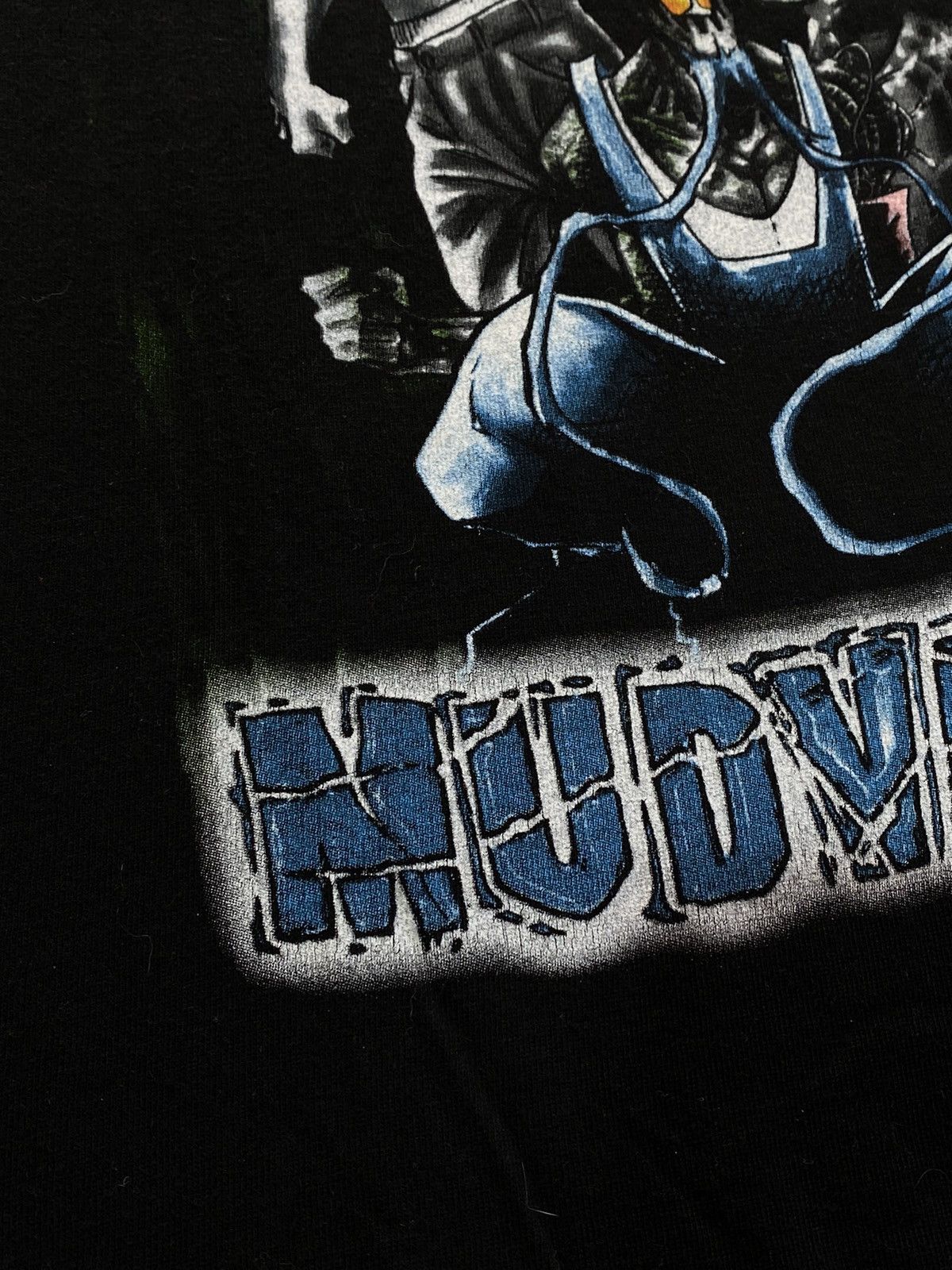 Band Tees × Vintage Vintage 00s Mudvayne Superheroes band tee Size US L / EU 52-54 / 3 - 4 Thumbnail