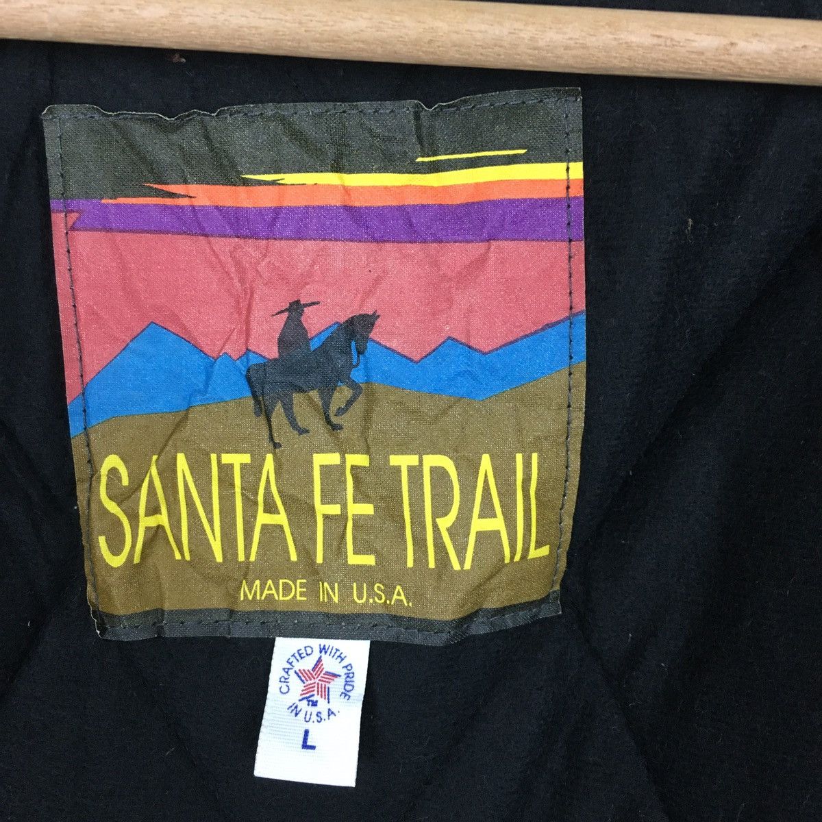 Native Santa Fe Trail Wool Navajo Duffle Coat Size US L / EU 52-54 / 3 - 8 Thumbnail