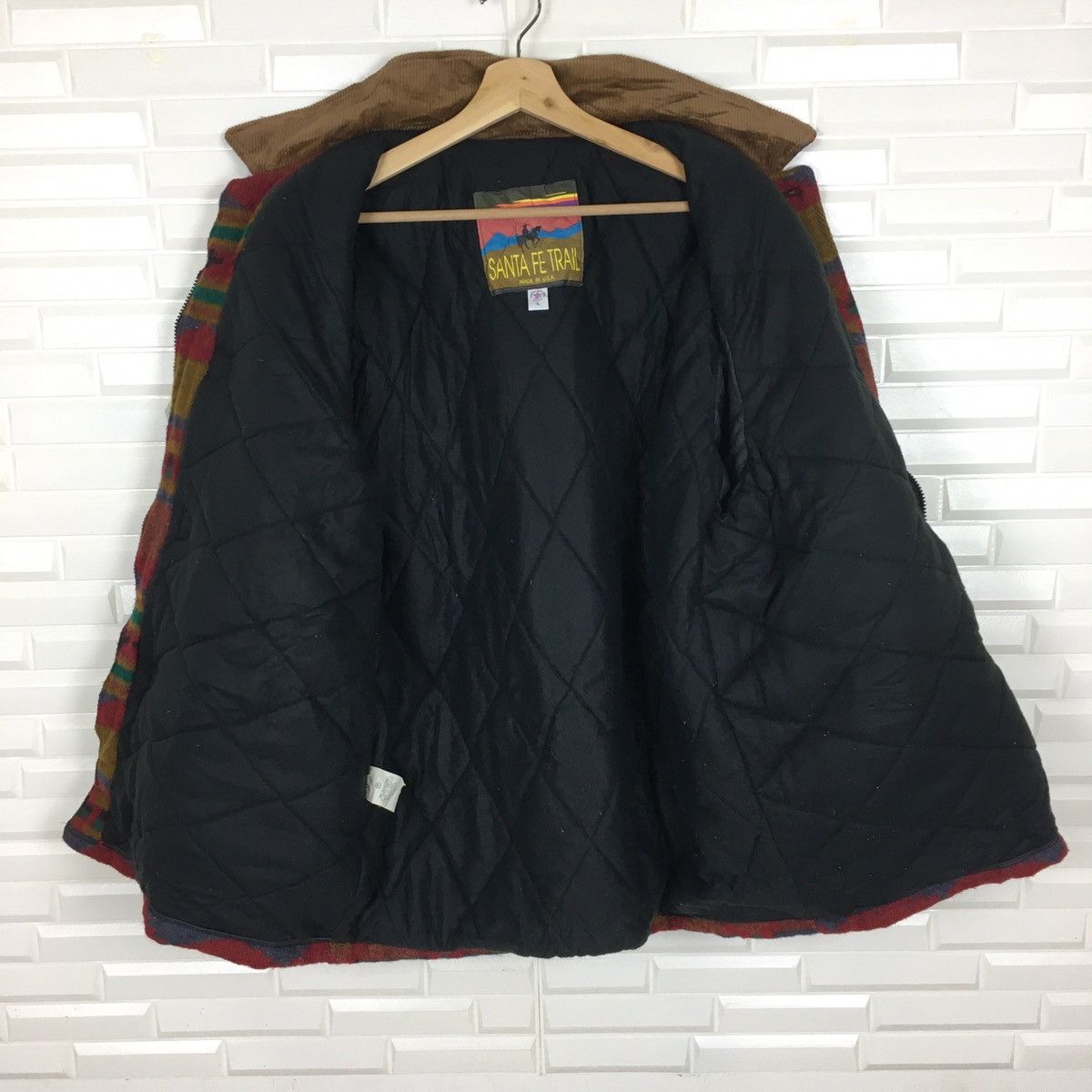 Native Santa Fe Trail Wool Navajo Duffle Coat Size US L / EU 52-54 / 3 - 7 Thumbnail