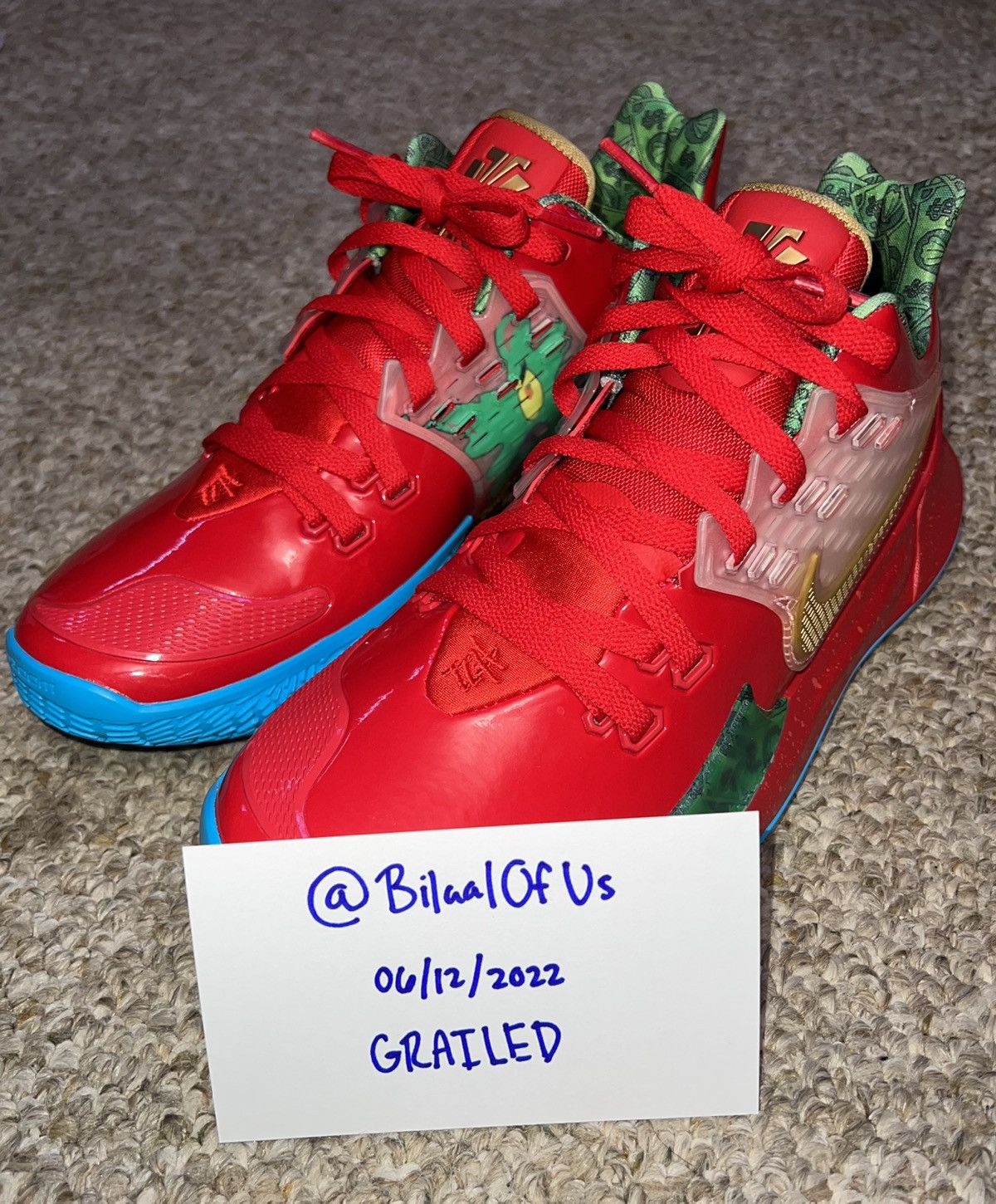Nike NIKE KYRIE LOW 2 Mr. Krabs Grailed