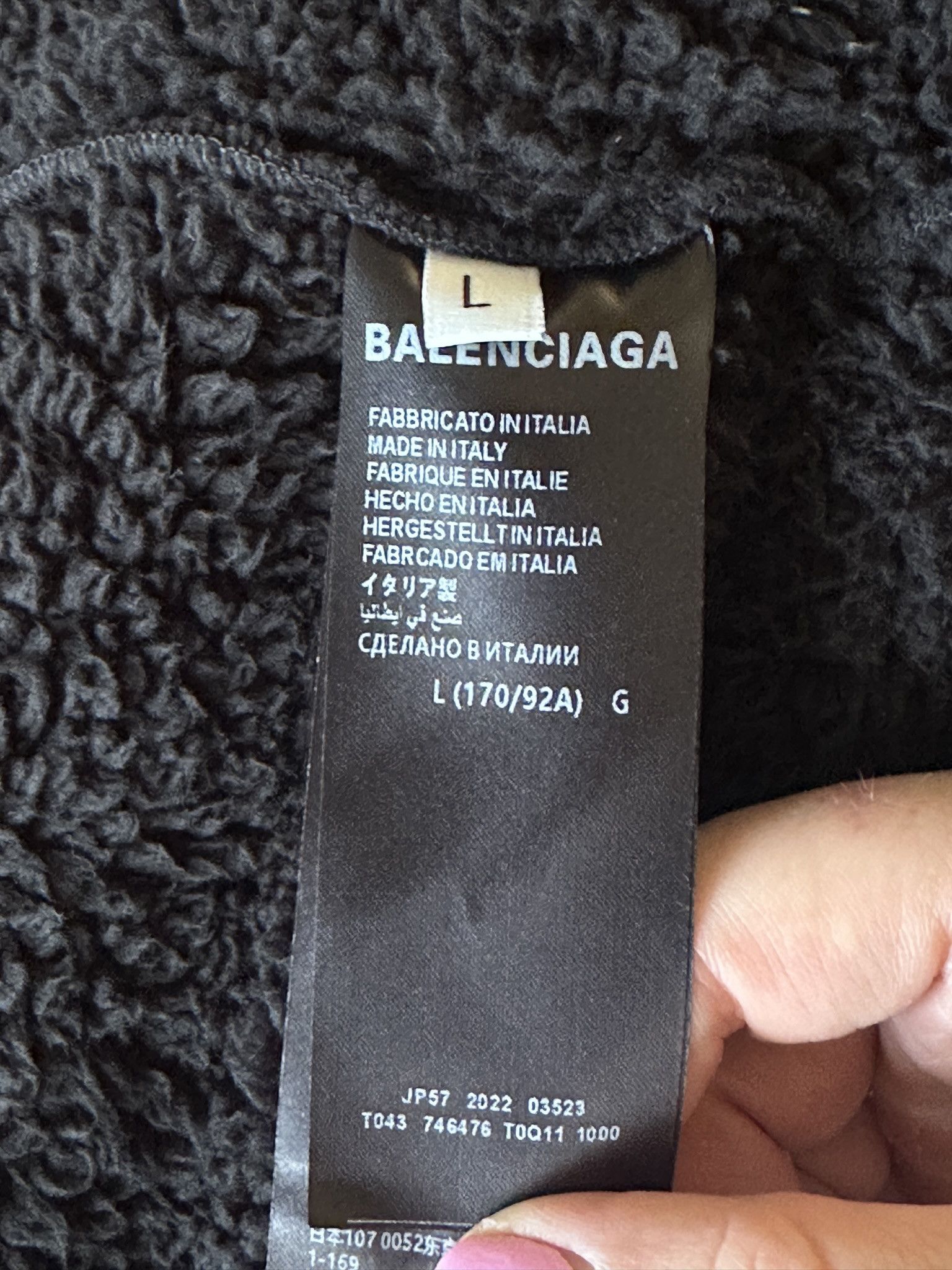 Balenciaga Balenciaga SOFTWEAR HEART ZIP-UP HOODIE | Grailed