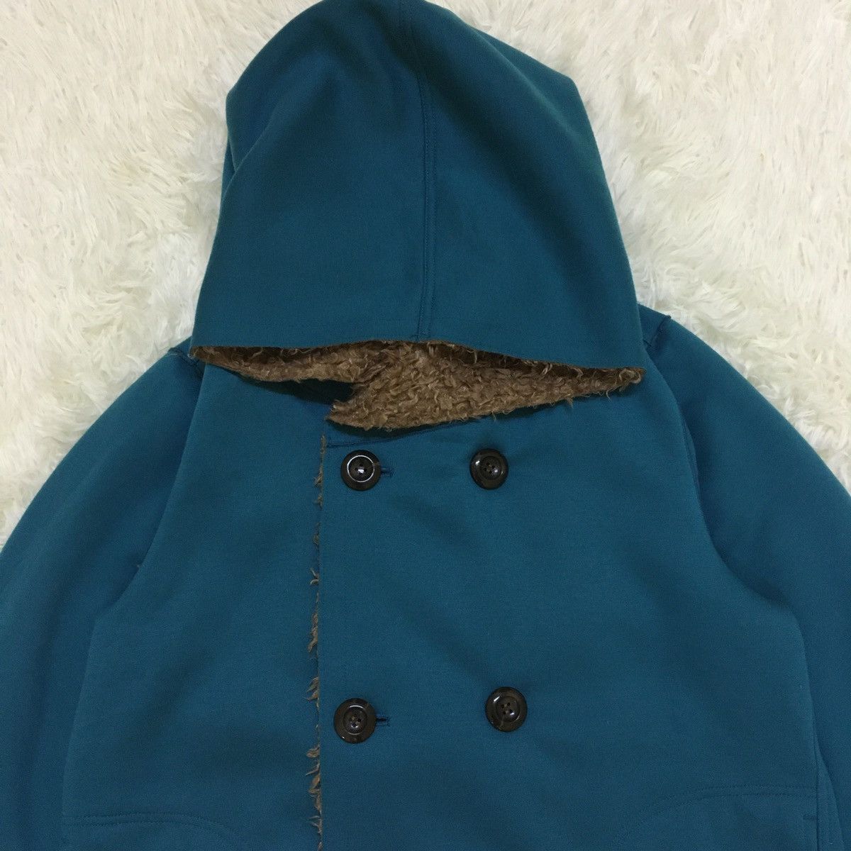 Issey Miyake Mercibeaucoup Unisex Double Breast Hoodie Size US M / EU 48-50 / 2 - 5 Thumbnail