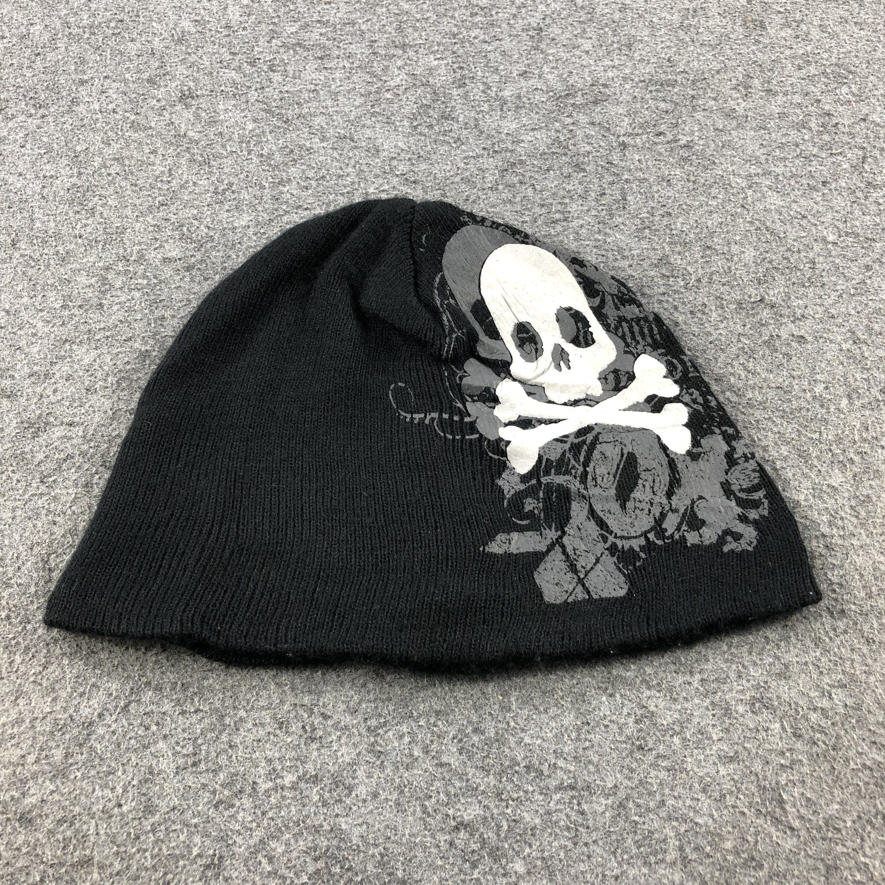 Seditionaries Crossed Bones and Skull Beanie Snowcap Snow Hat B66 Size ONE SIZE - 1 Thumbnail