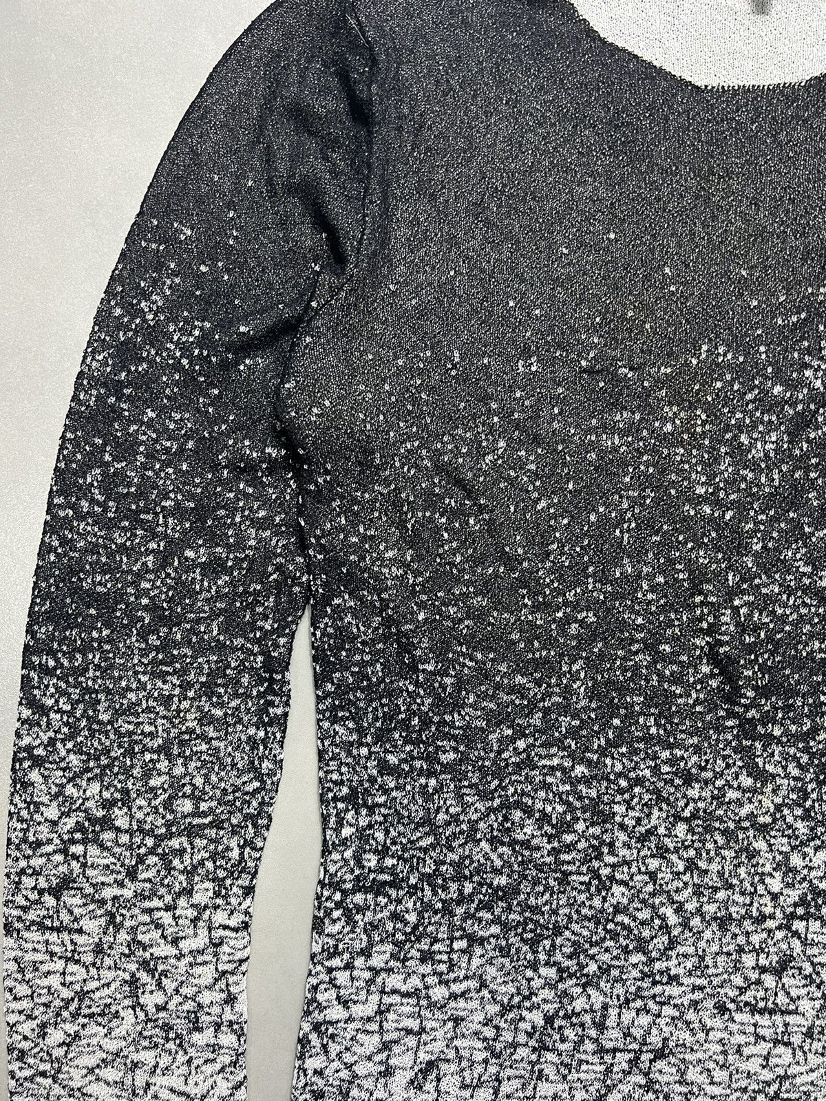 Raf Simons Raf Simons - S/S '09 Gradient Knitted Sweater Size US M / EU 48-50 / 2 - 3 Thumbnail