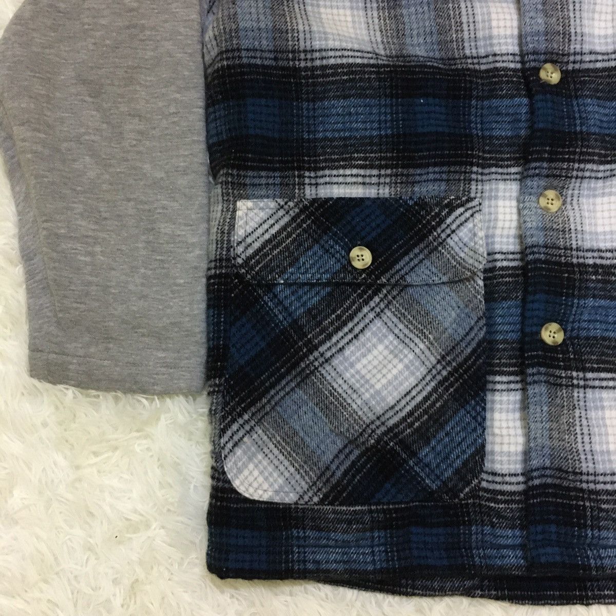 Japanese Brand Hunter Wool Sherpa Flannel Oversize Size US M / EU 48-50 / 2 - 4 Thumbnail