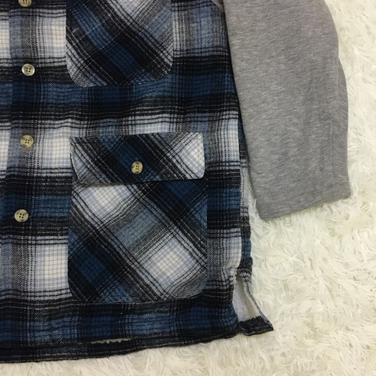 Japanese Brand Hunter Wool Sherpa Flannel Oversize Size US M / EU 48-50 / 2 - 5 Thumbnail