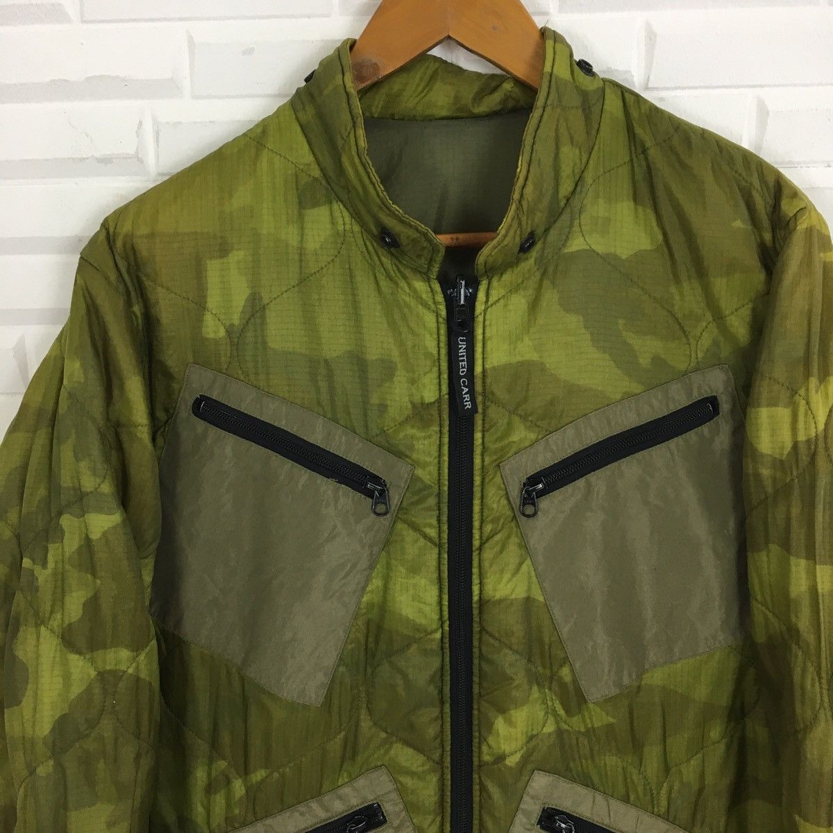 Buzz Rickson's × Toyo Enterprises Buzz Rickson’s Quilted Camouflage Multi Zipper Jacket Size US S / EU 44-46 / 1 - 4 Thumbnail
