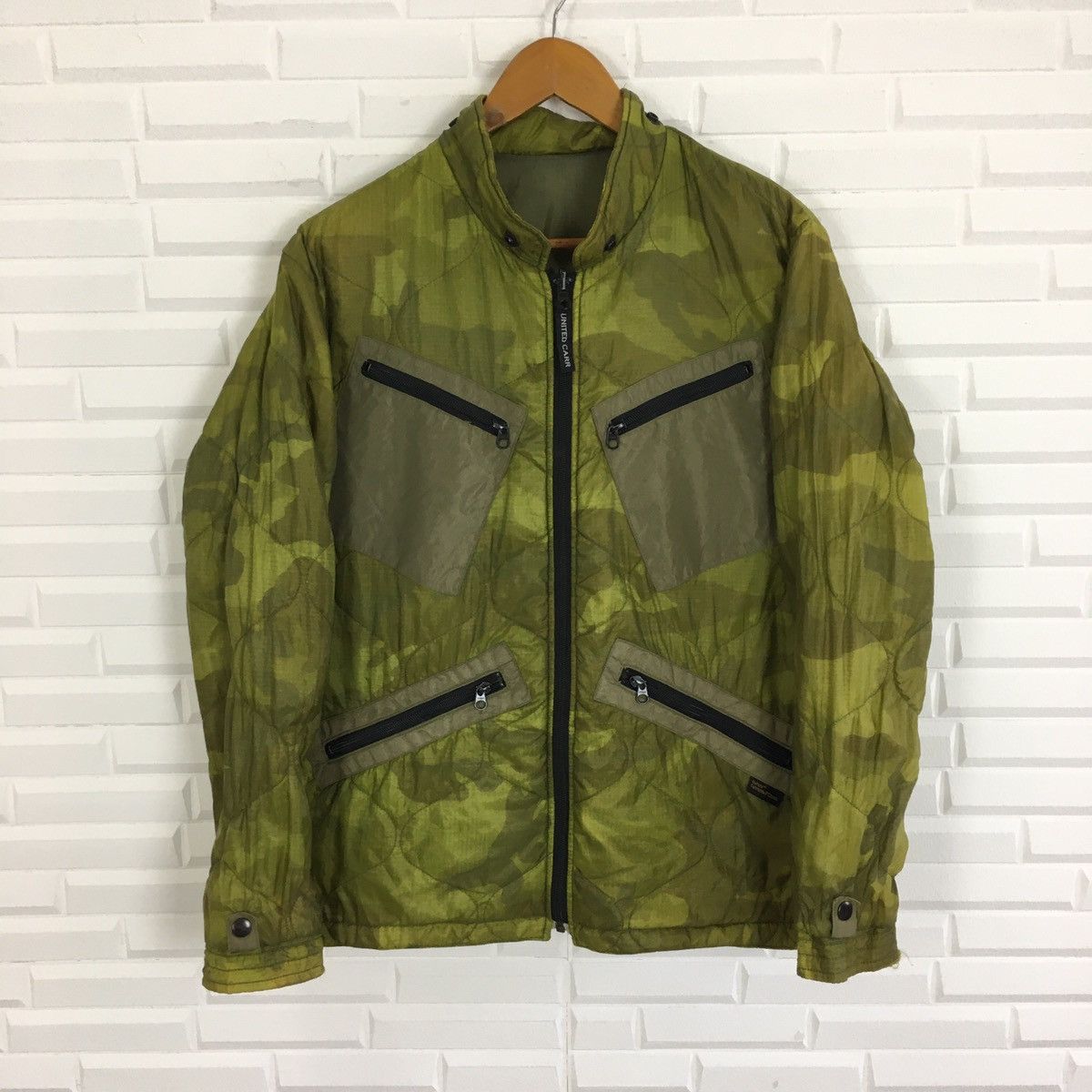 Buzz Rickson's × Toyo Enterprises Buzz Rickson’s Quilted Camouflage Multi Zipper Jacket Size US S / EU 44-46 / 1 - 1 Thumbnail