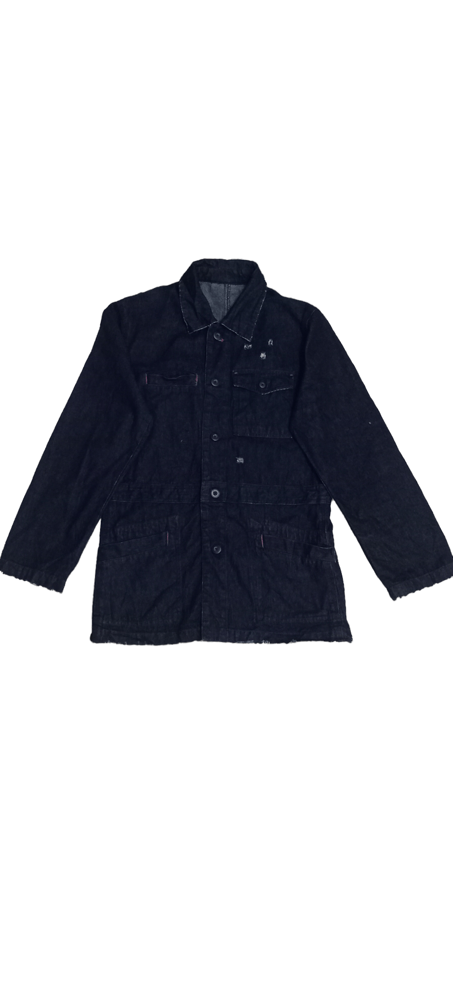 Japanese Brand Vintage Japanese Brand Denim Style Chores Jacket Size US M / EU 48-50 / 2 - 1 Thumbnail