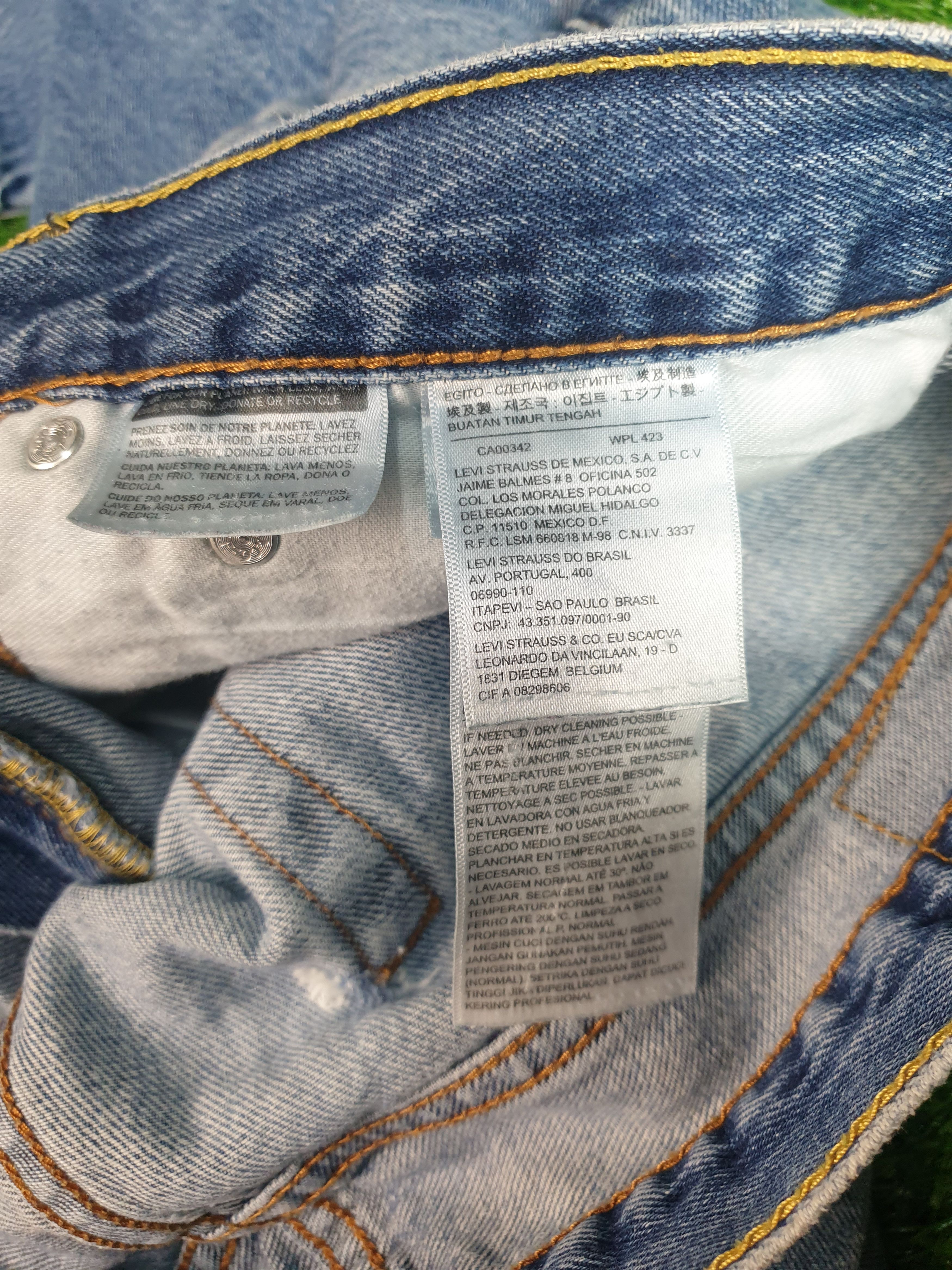Levi's Vintage LEVIS 505 Light Wash Faded Size 34X30 Jeans L0169 Size US 34 / EU 50 - 11 Thumbnail