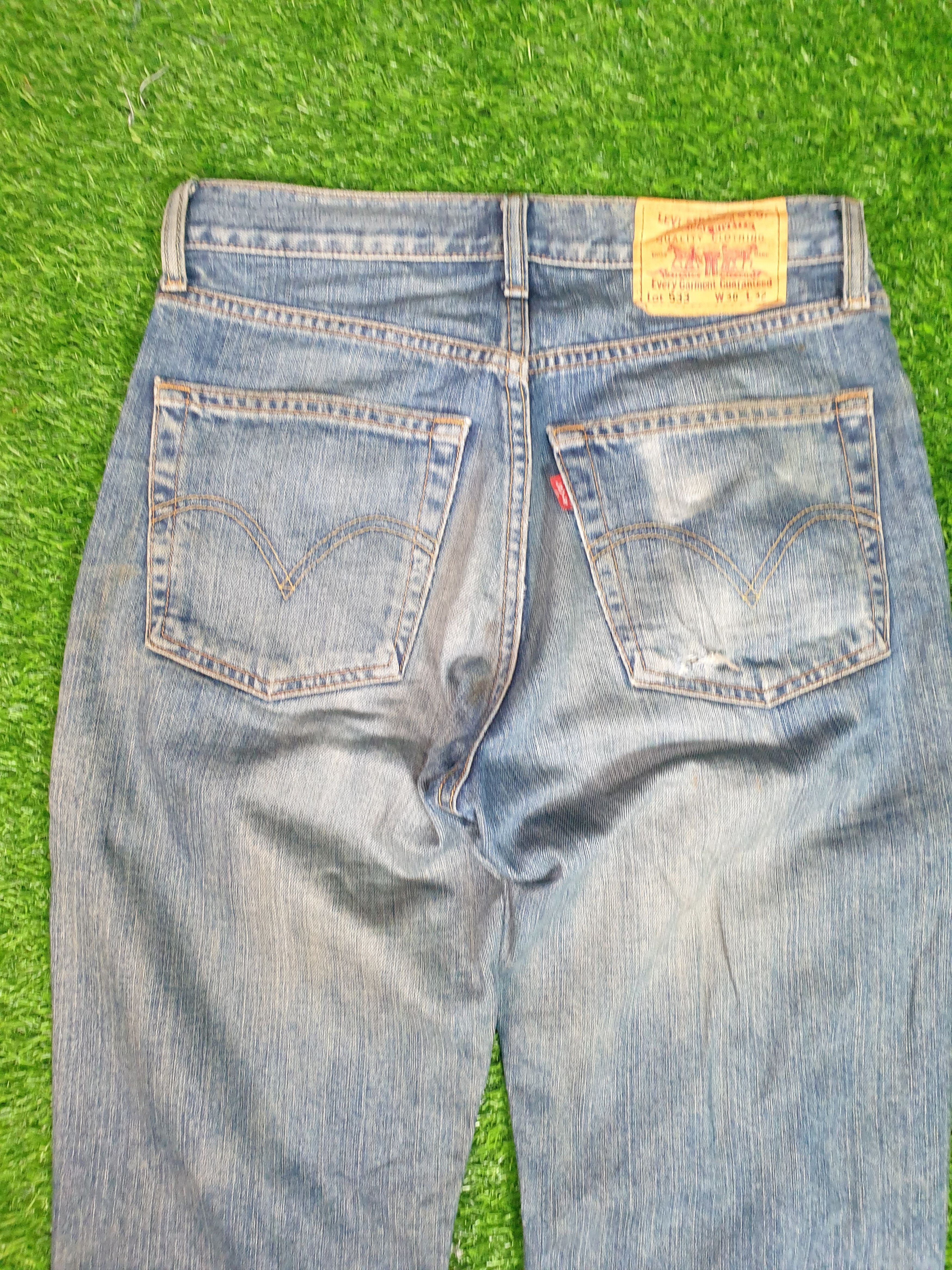 Levi's Vintage LEVIS 533 Sun Faded Distressed 30X32 Jeans L0101 Size US 30 / EU 46 - 11 Thumbnail