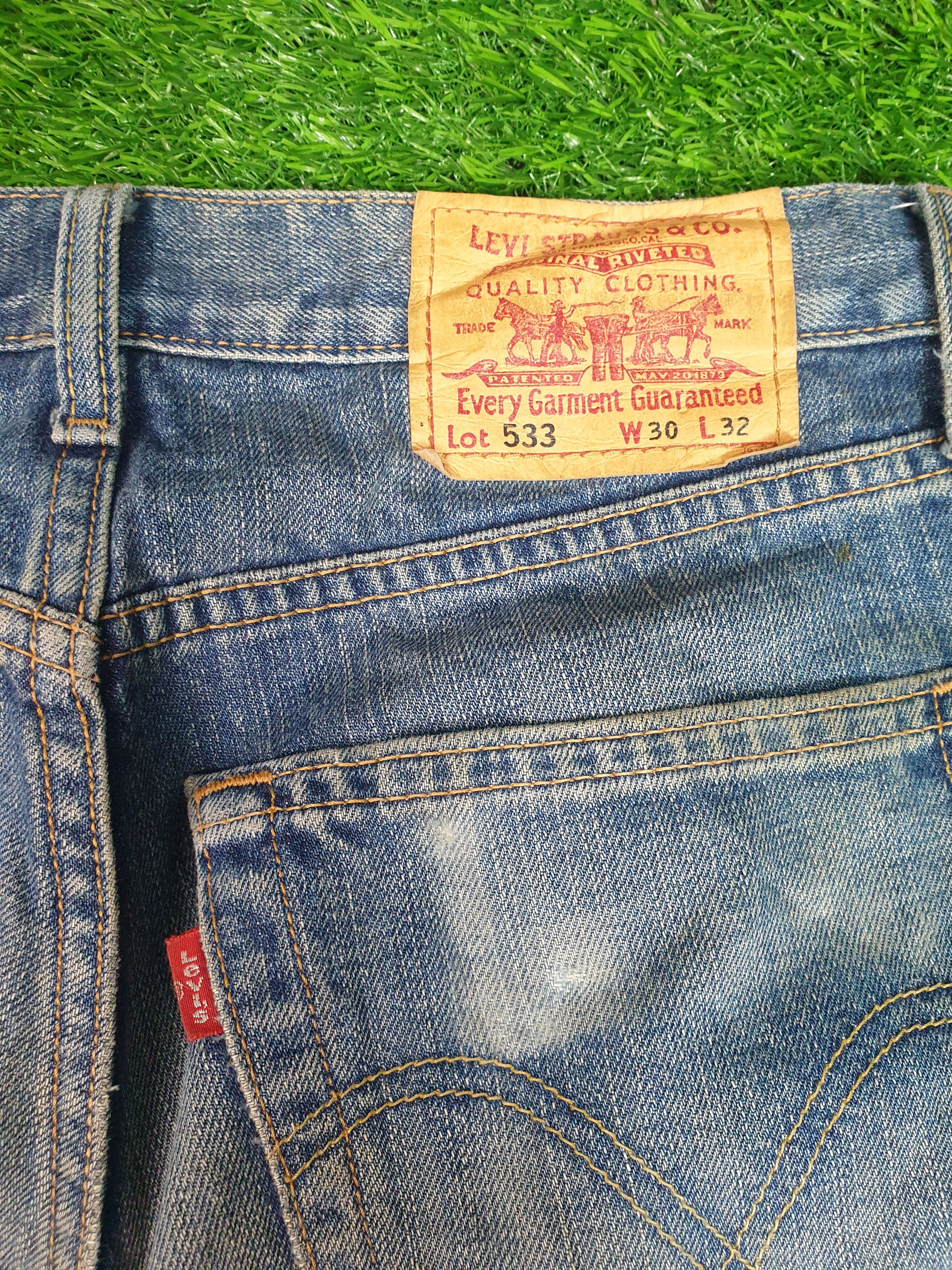 Levi's Vintage LEVIS 533 Sun Faded Distressed 30X32 Jeans L0101 Size US 30 / EU 46 - 12 Thumbnail