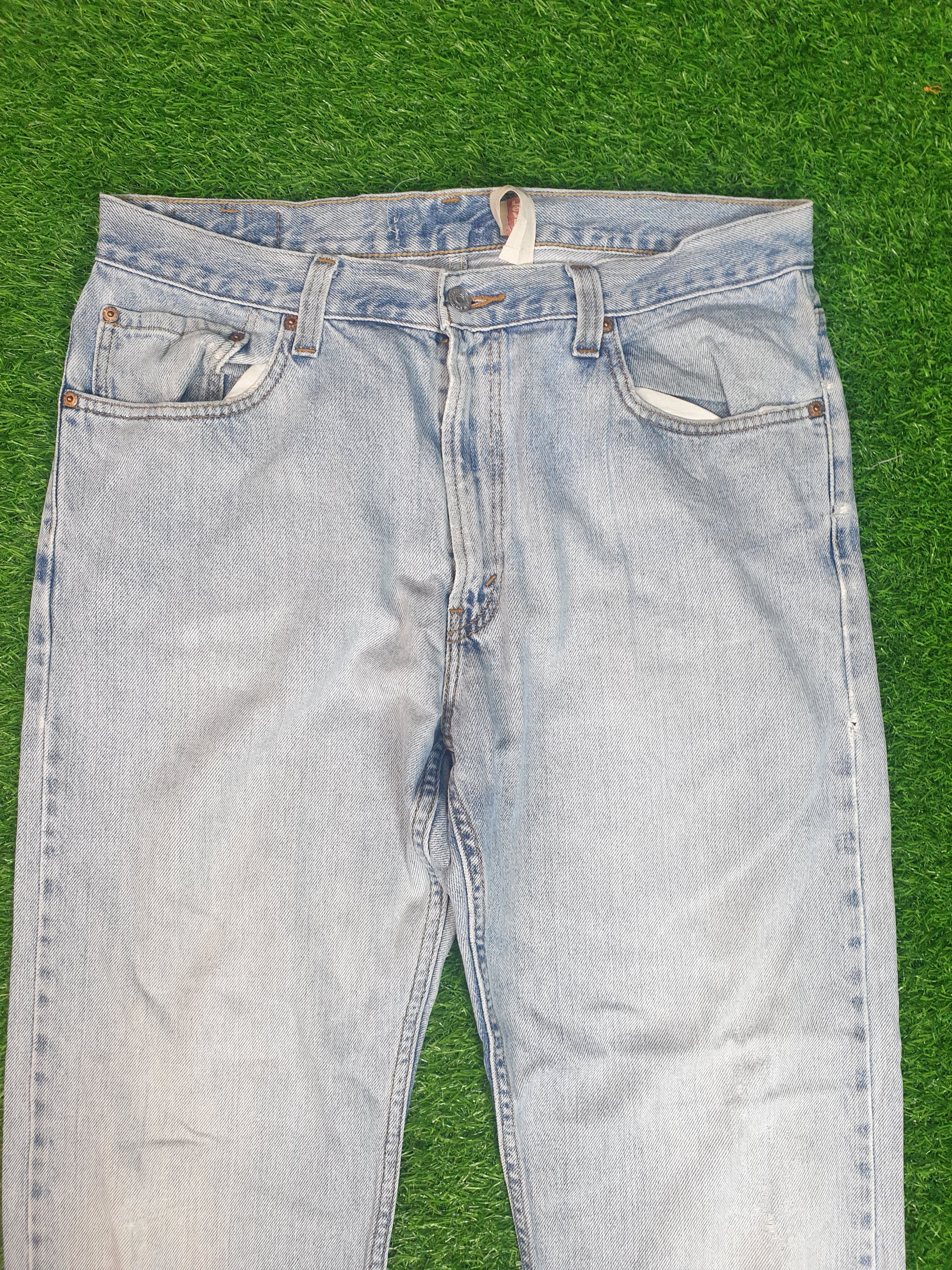 Levi's Vintage LEVIS 505 Sun Faded Rusty Size 36X31 Jeans L0176 Size US 36 / EU 52 - 4 Thumbnail
