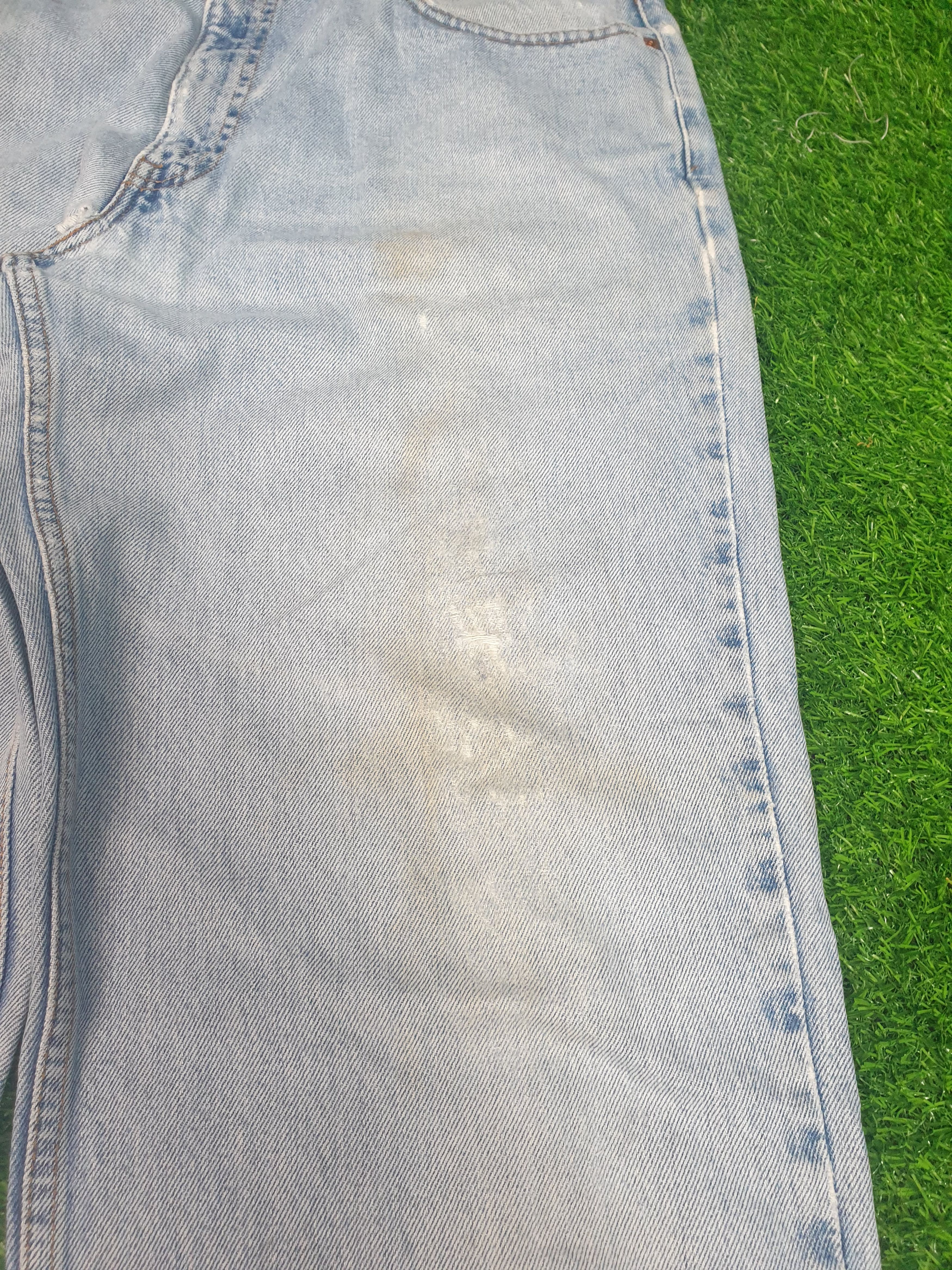 Levi's Vintage 90's LEVIS 550 Sun Faded Distressed 35X32 L0092 Size US 35 - 4 Thumbnail