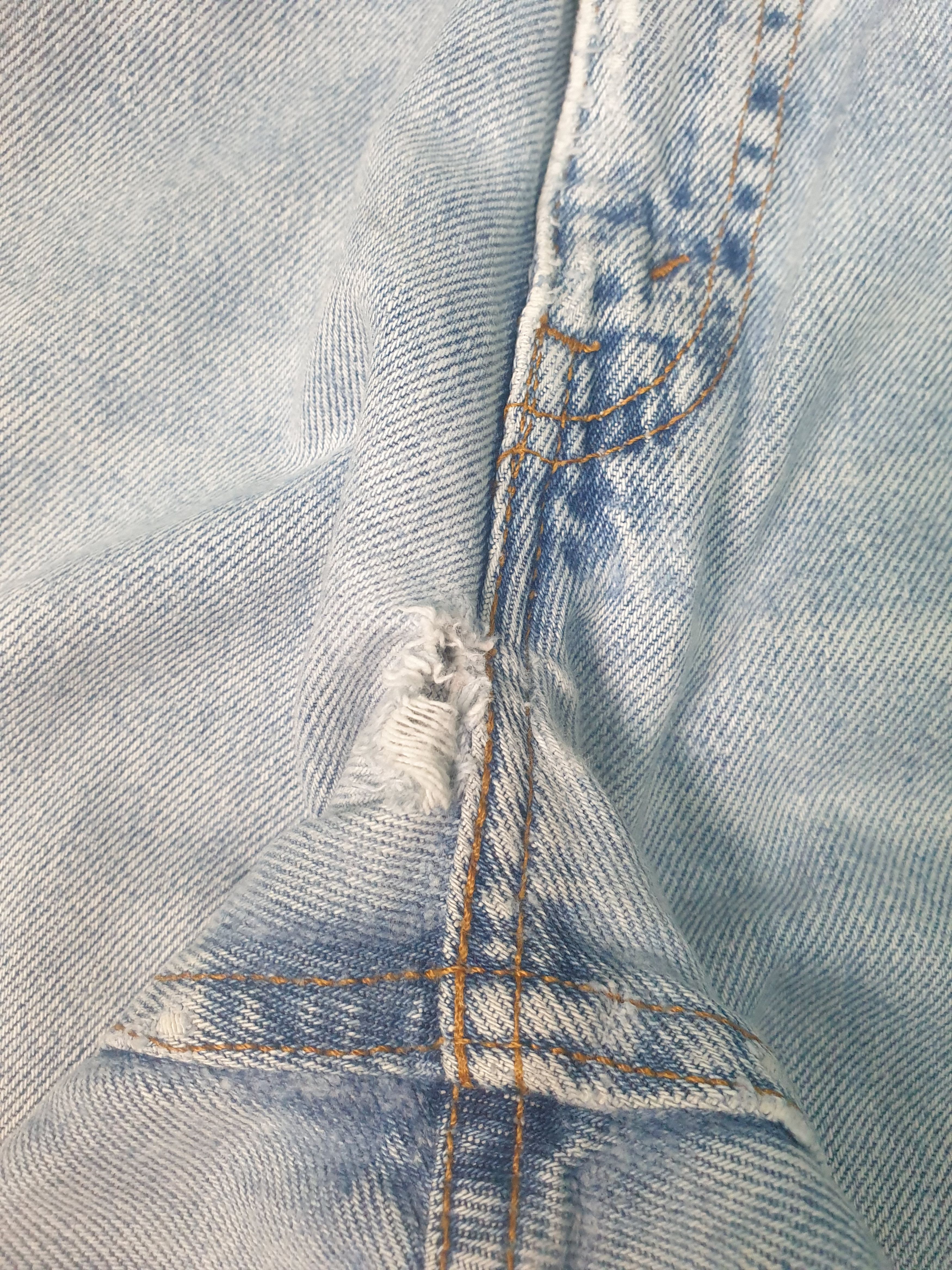 Levi's Vintage 90's LEVIS 550 Sun Faded Distressed 35X32 L0092 Size US 35 - 13 Thumbnail