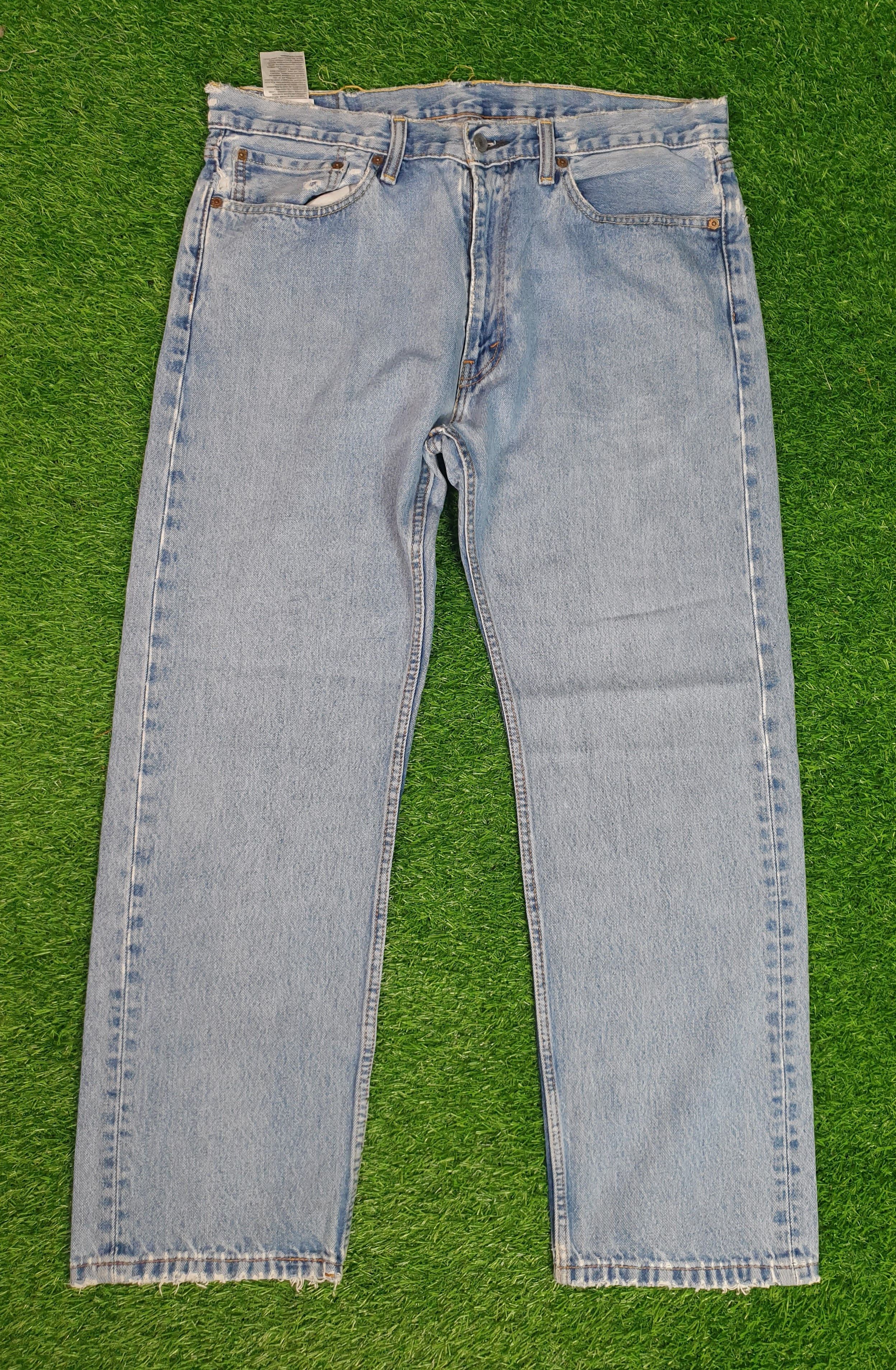 Levi's Vintage Clothing Vintage LEVIS 505 Sun Faded Distressed 36X29.5 Jeans L0088 Size US 36 / EU 52 - 1 Thumbnail