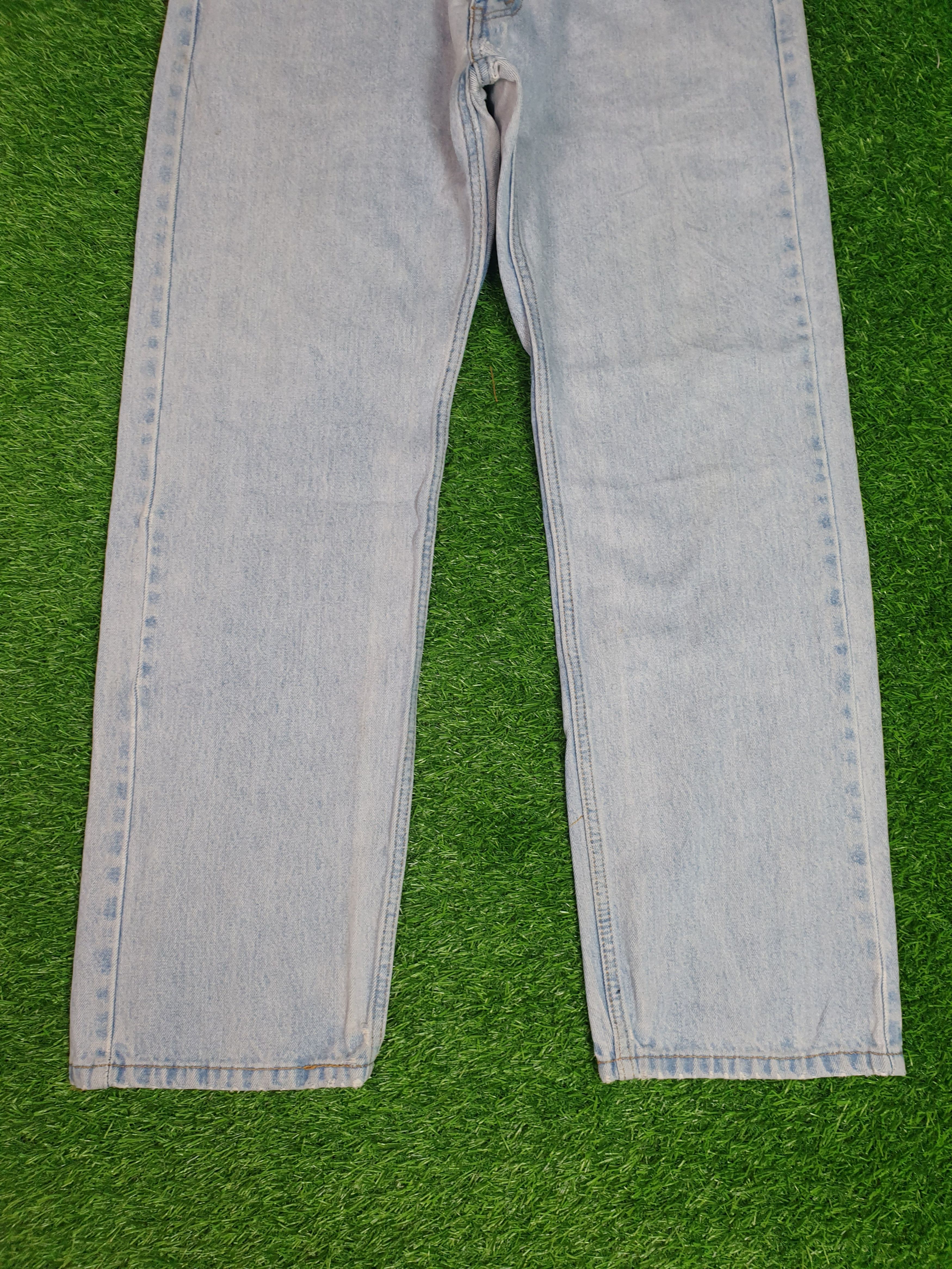 Levi's Vintage Clothing Vintage LEVIS 505 Faded Distressed Size 35X29.5 Jeans L0086 Size US 35 - 4 Thumbnail