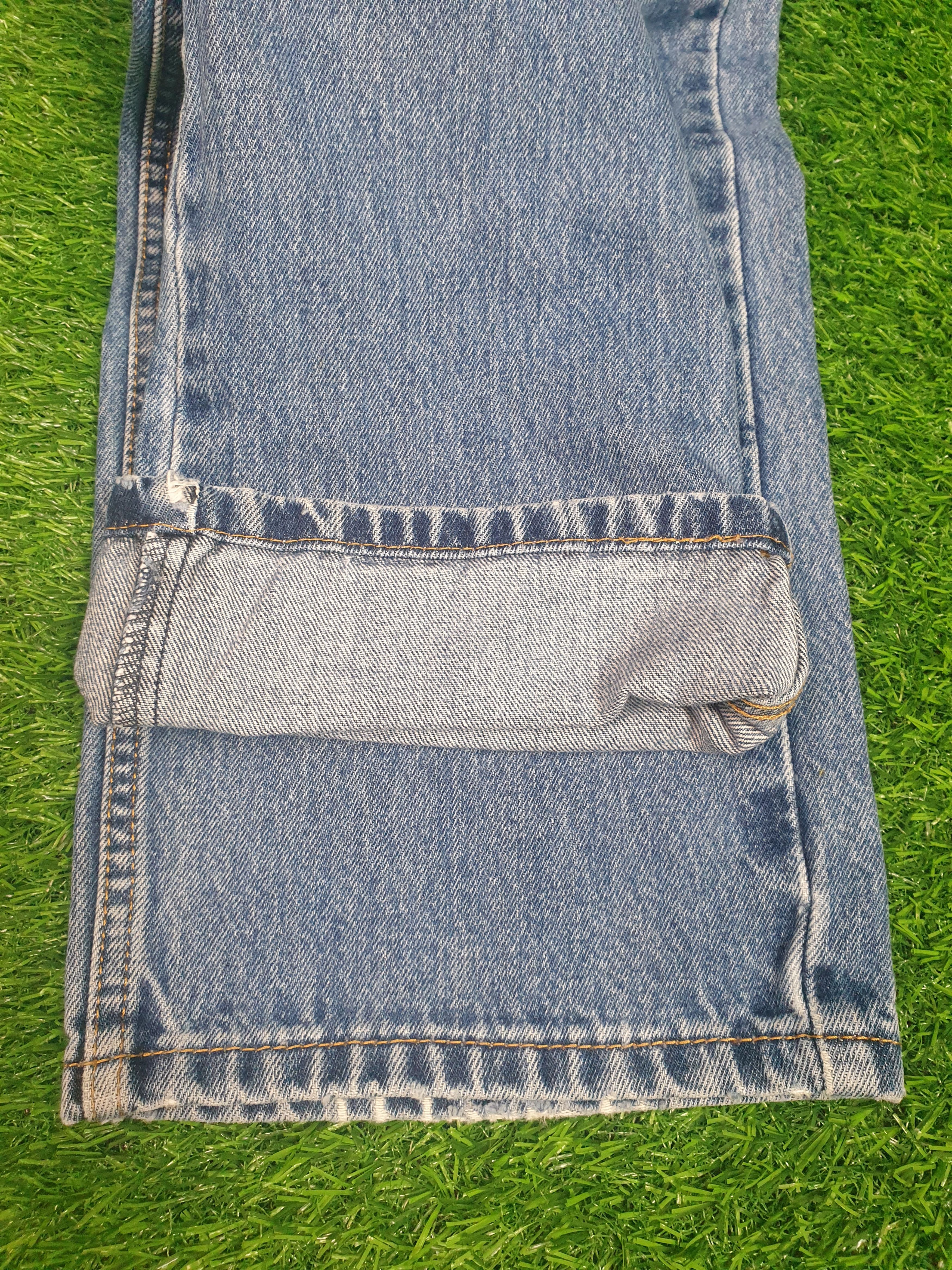 Levi's Vintage LEVIS 505 Faded Distressed Size 34X31.5 Jeans L0079 Size US 34 / EU 50 - 7 Thumbnail