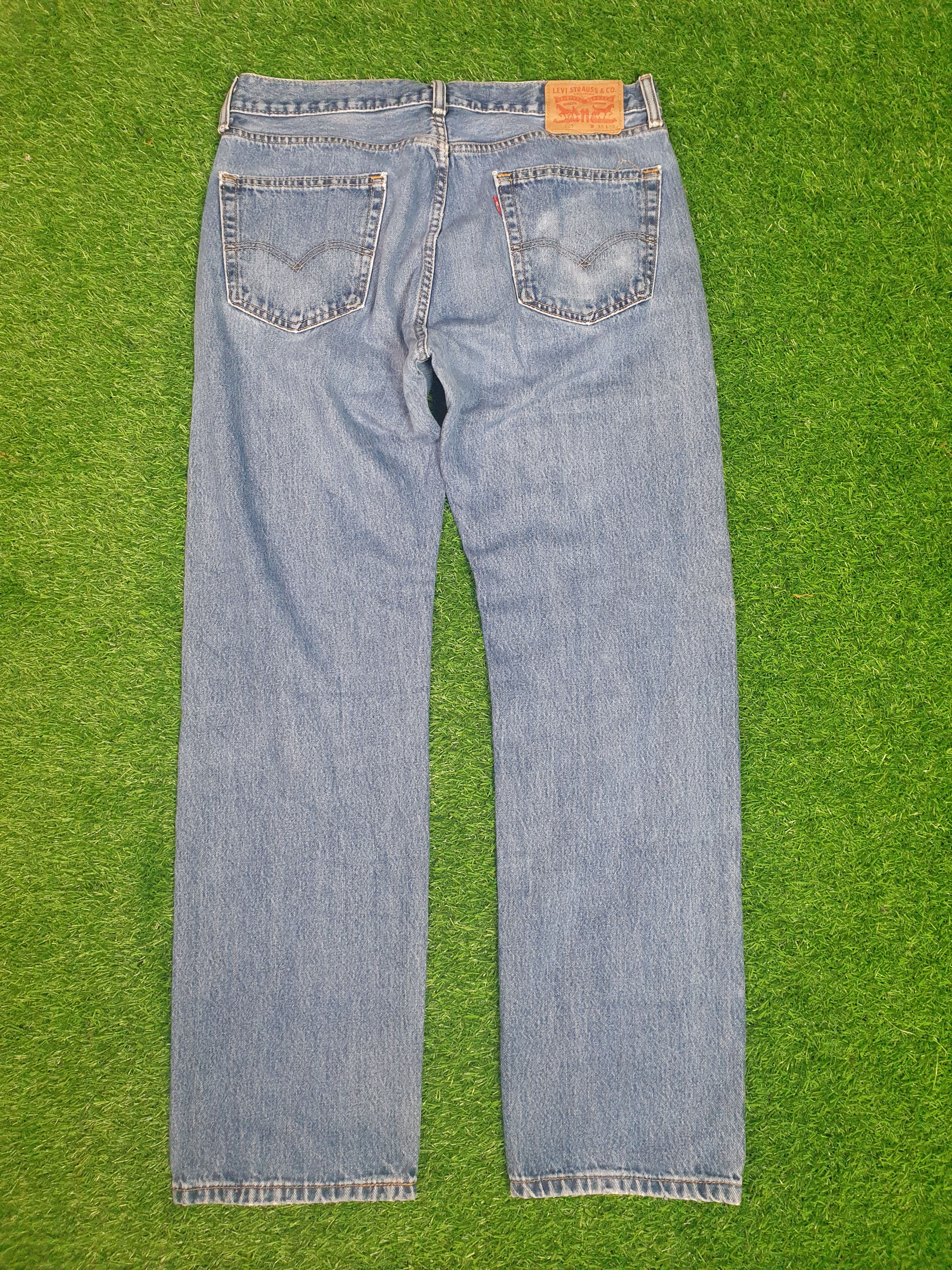 Levi's Vintage LEVIS 505 Faded Distressed Size 34X31.5 Jeans L0079 Size US 34 / EU 50 - 2 Thumbnail