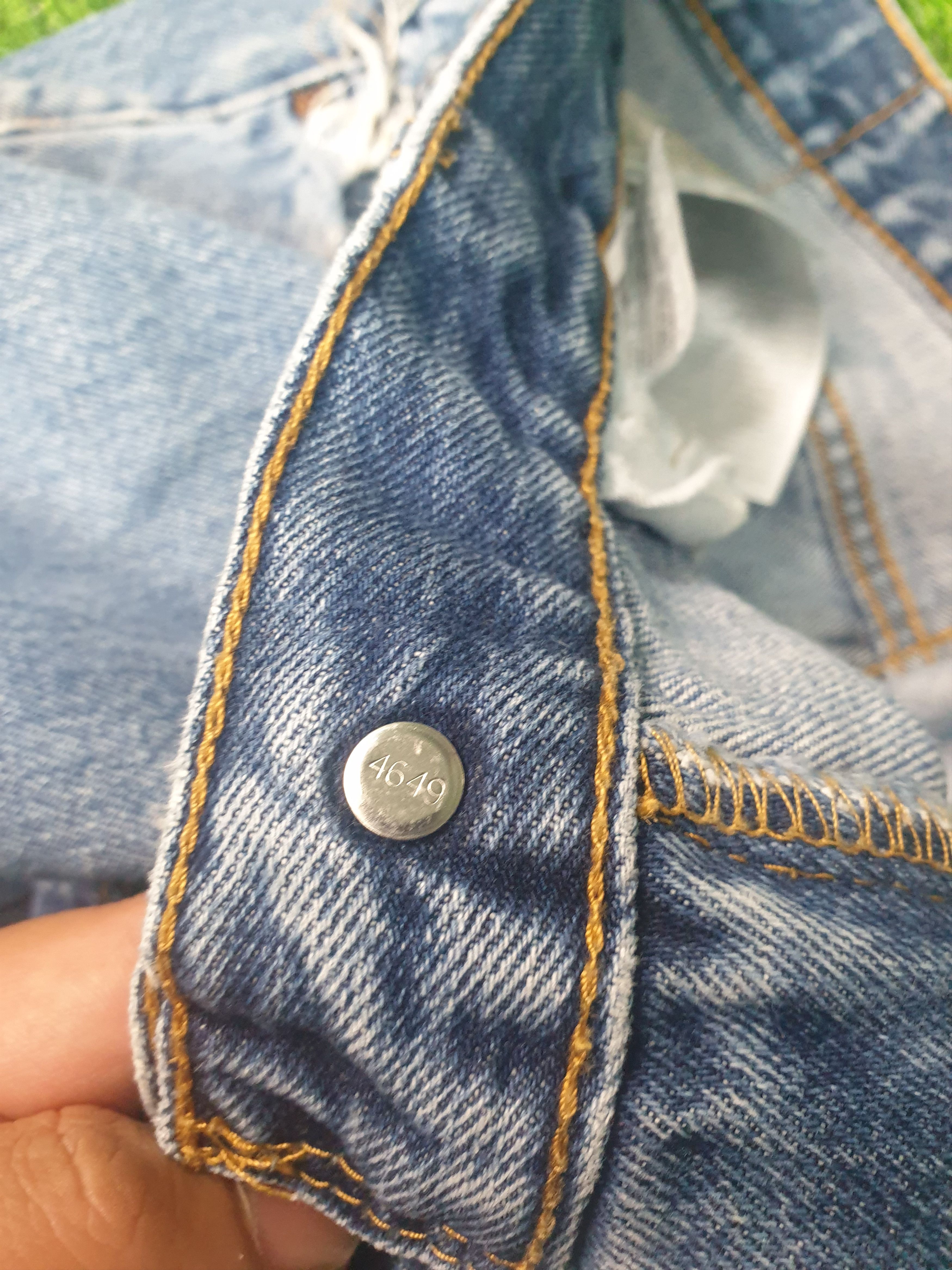 Levi's Vintage LEVIS 505 Faded Distressed Size 34X31.5 Jeans L0079 Size US 34 / EU 50 - 10 Thumbnail